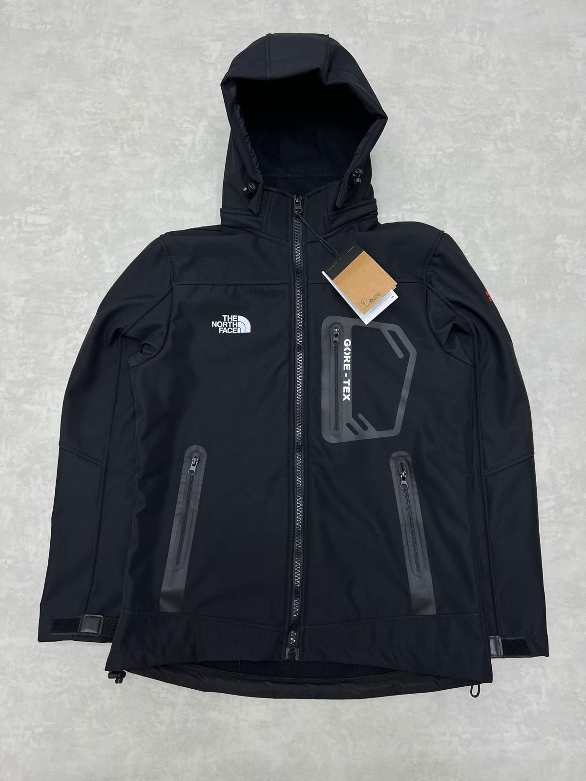 Yeni Sezon Shoftshell Su Geçirmez Gore-Tex Series Siyah  Mont