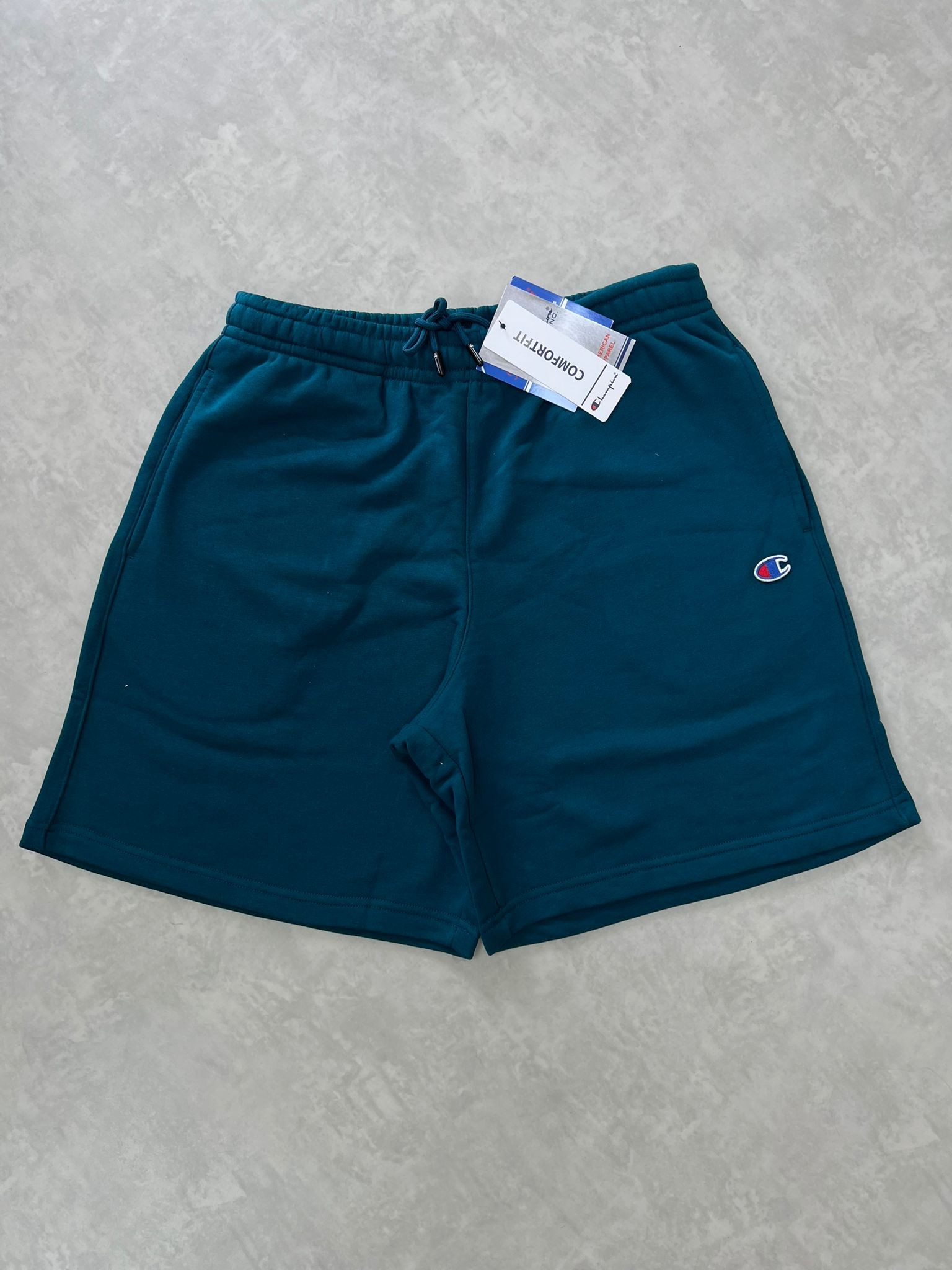 Mini Logo Classic Petrol Green Relax Kalıp Şort
