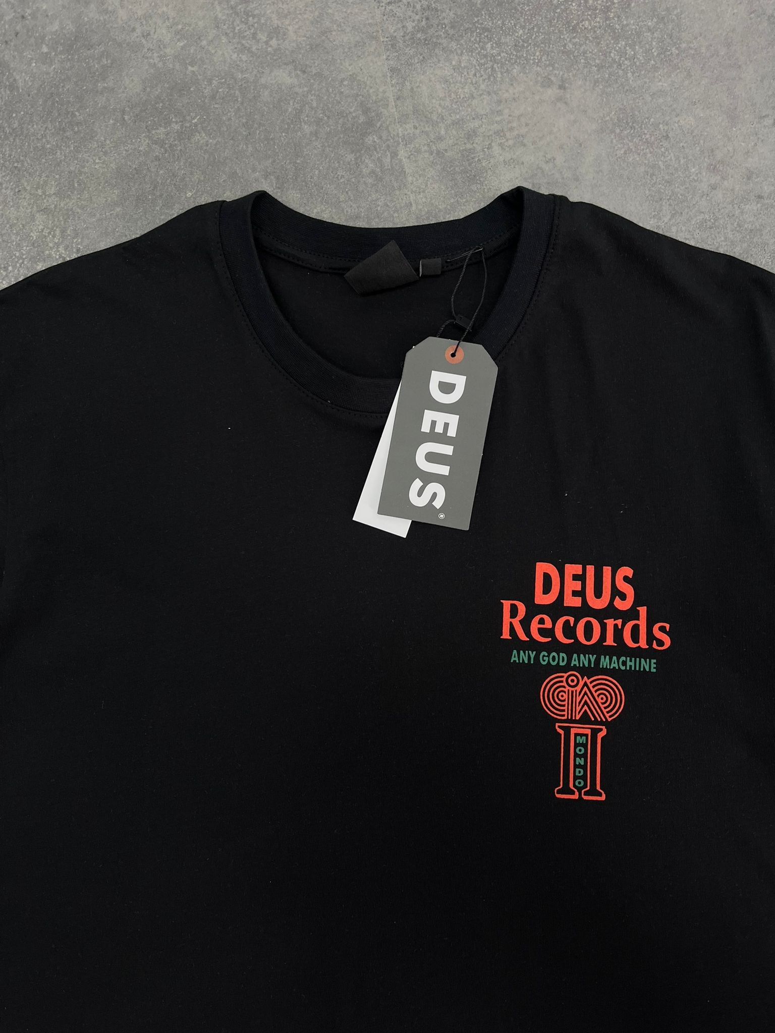 Yeni Sezon Ex Machina Mondo Any Black T-shirt