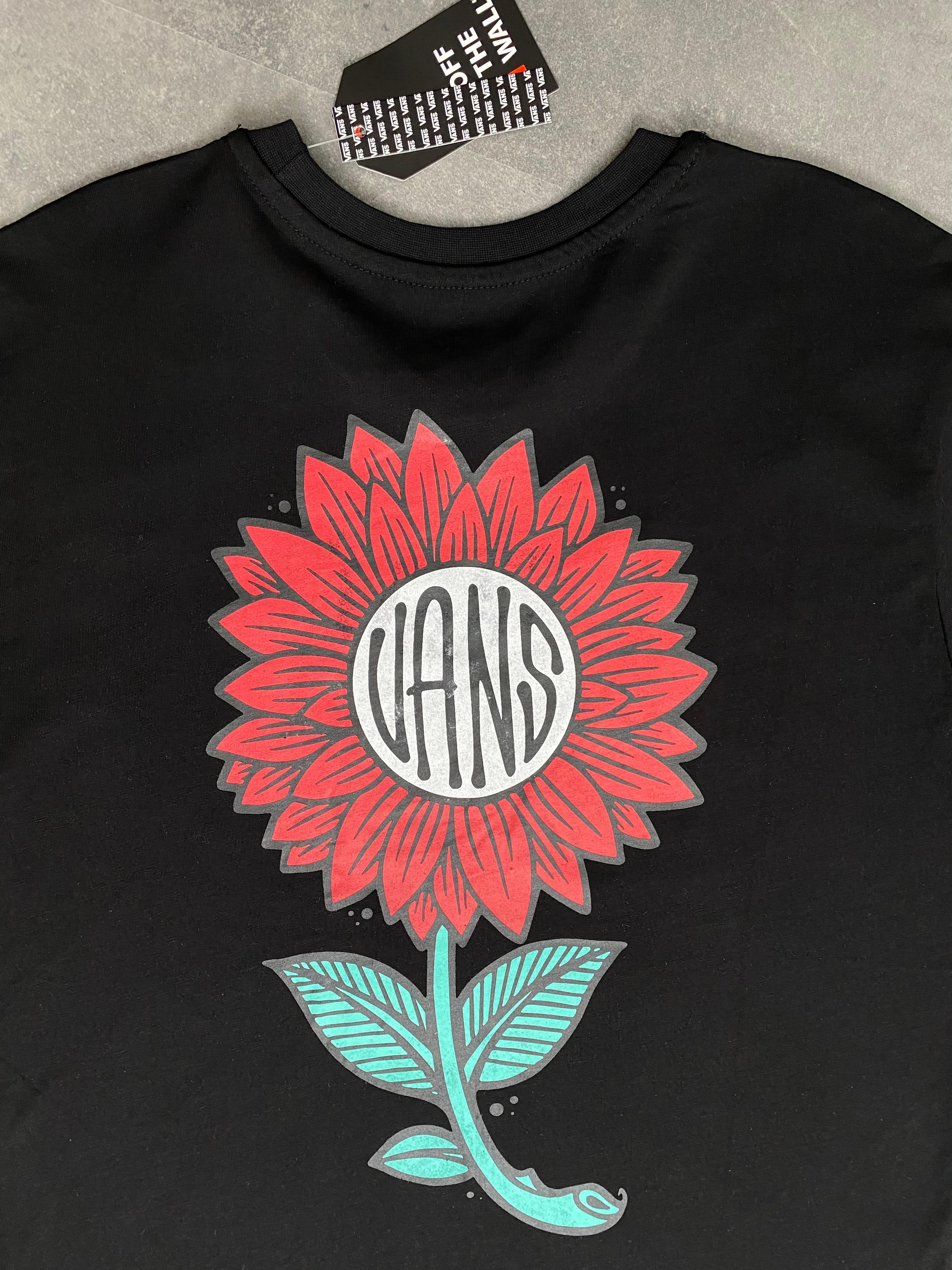 Yeni Sezon Sunflower Print T-shirt