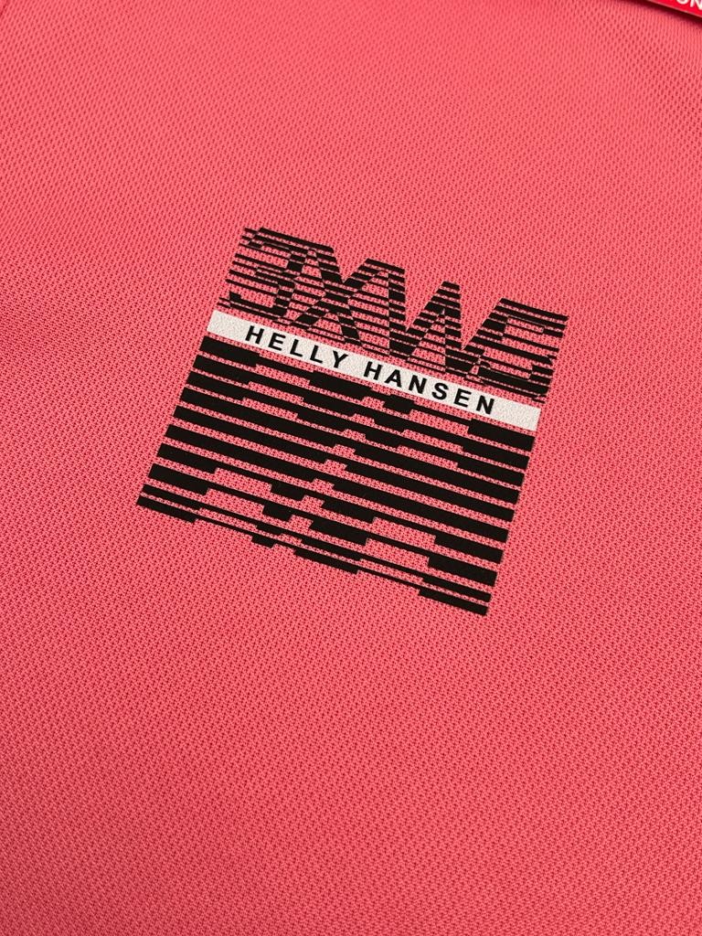 3XW5 HYDROPOWER Clima Cool (Nefes Alan) Polo Yaka Ligt Pink T-shirt