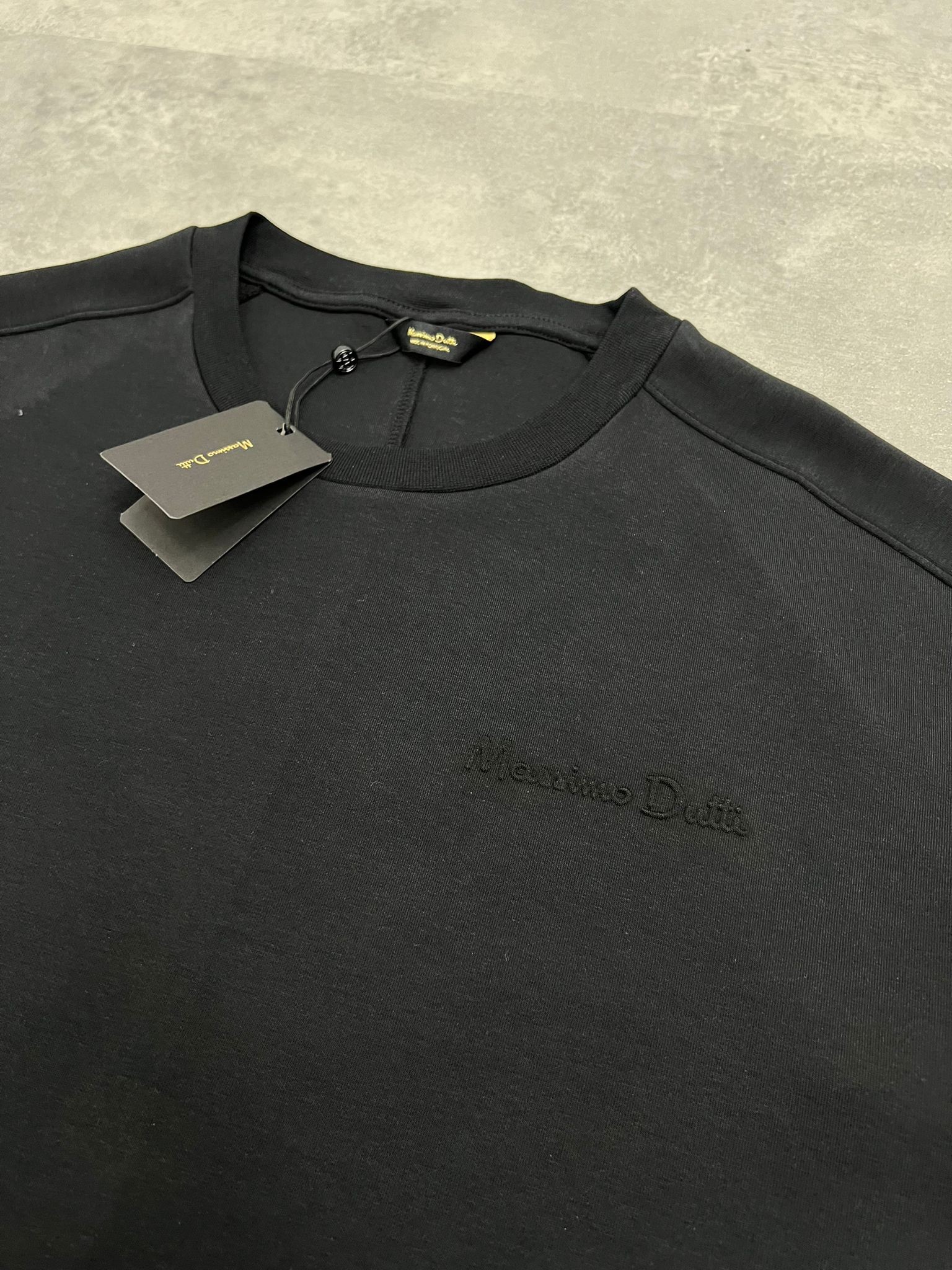 Yeni Sezon Organik Pamuk Basic Mini Logo Premium Sweatshirt