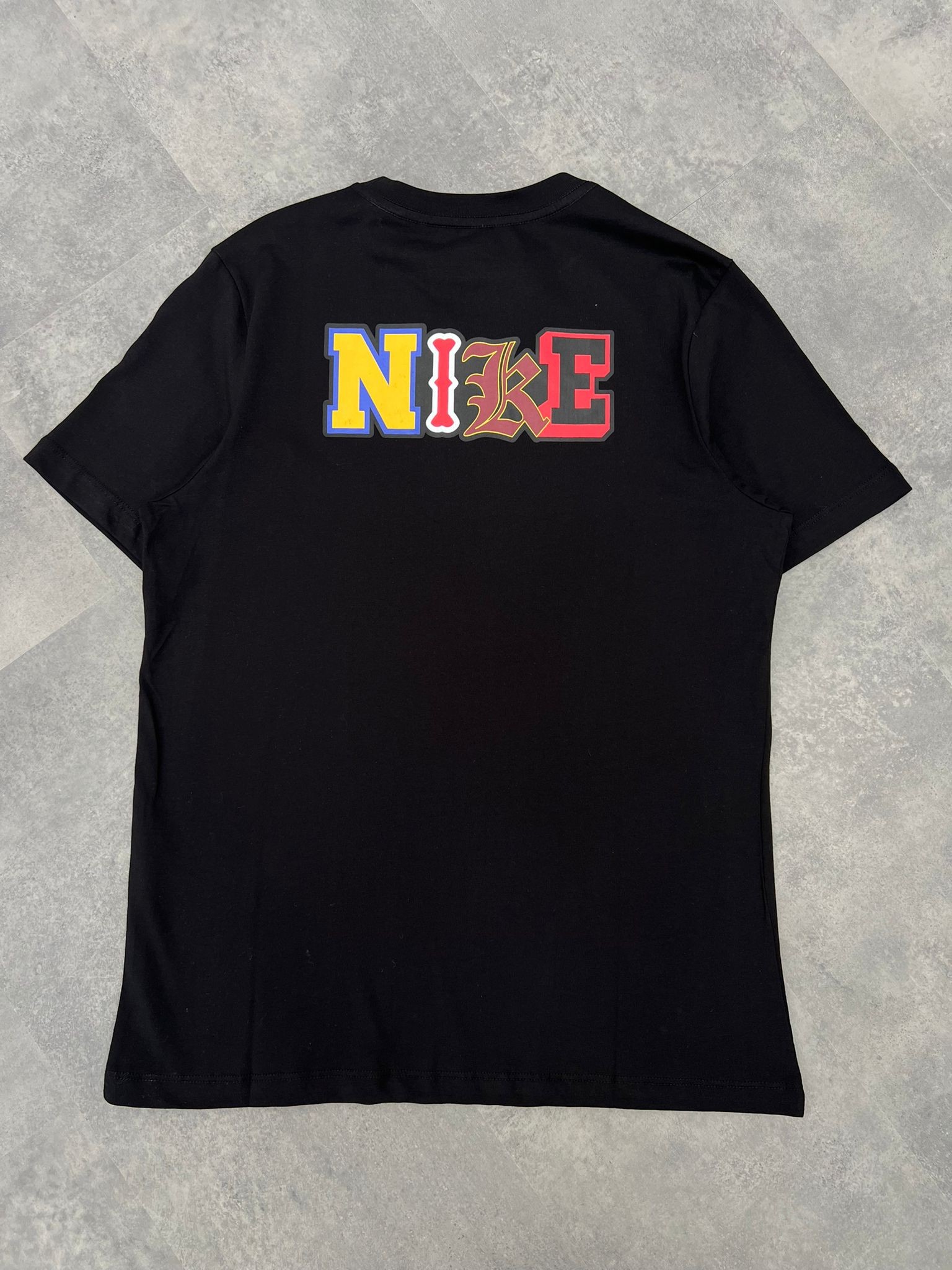 Yeni Sezon Back To Print Basketball  Black T-shirt