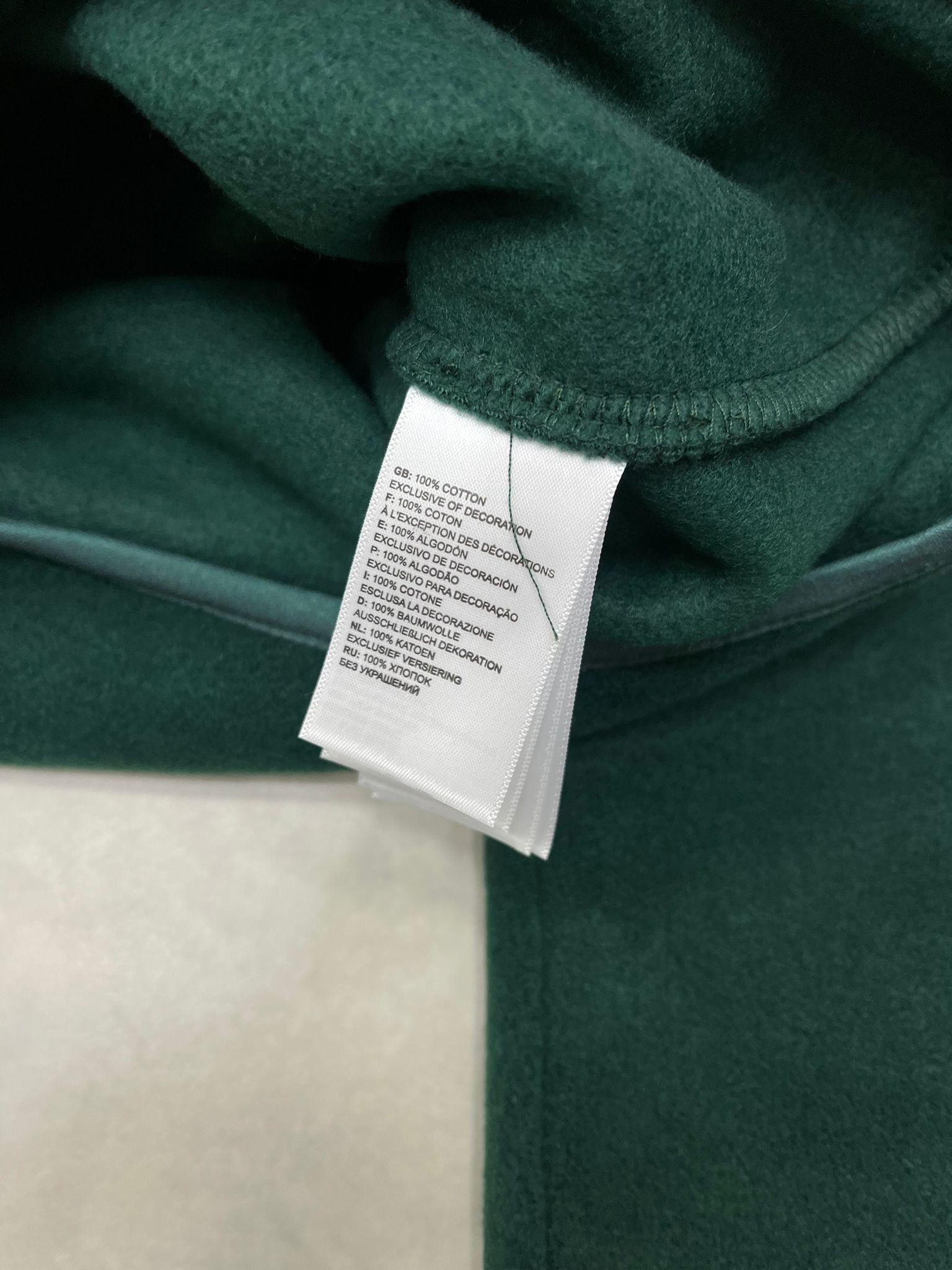 Yarım Fermuarlı Mini Logo Green  Polar