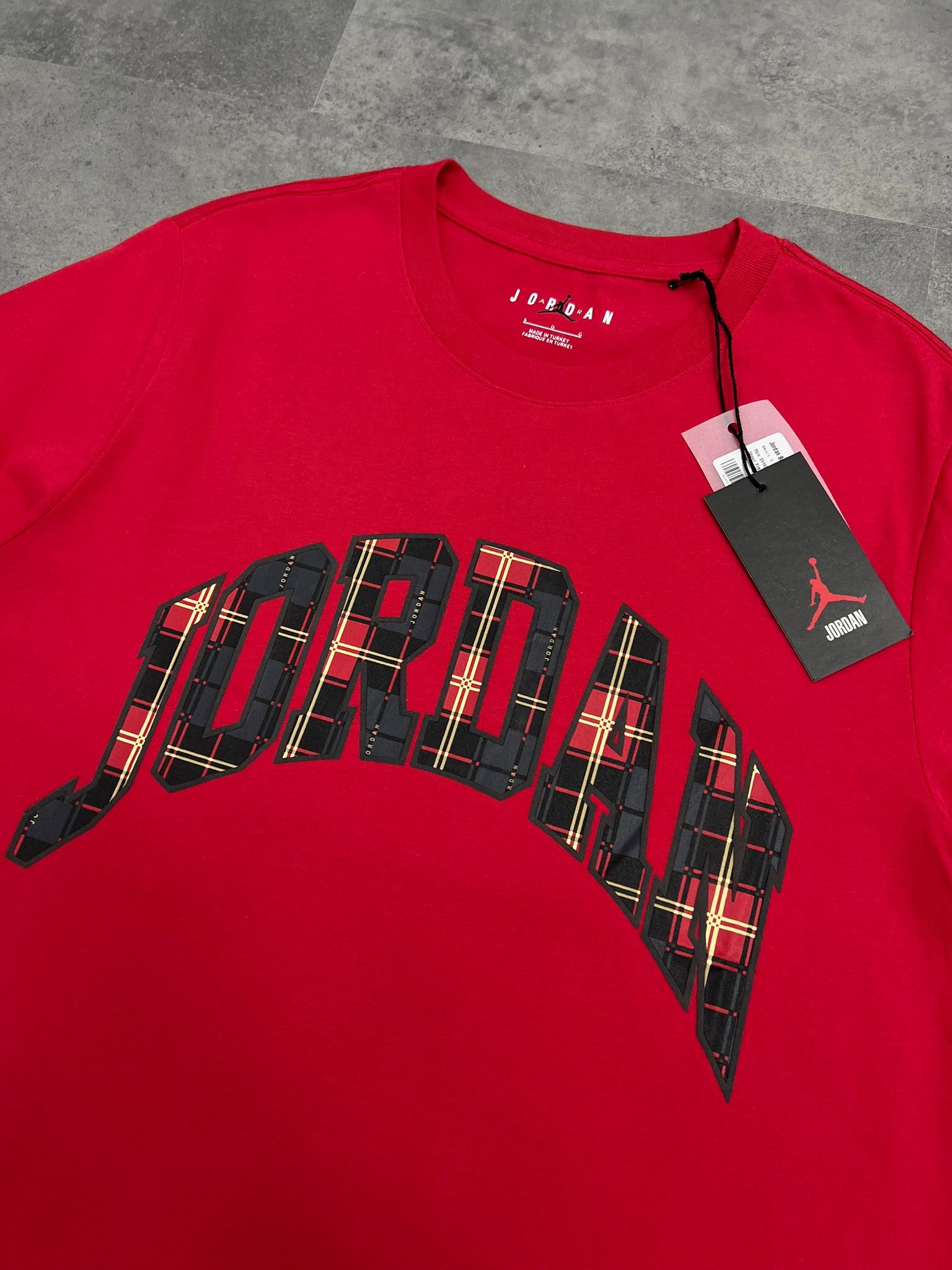 Yeni Sezon Ekoseli Series Red  T-shirt