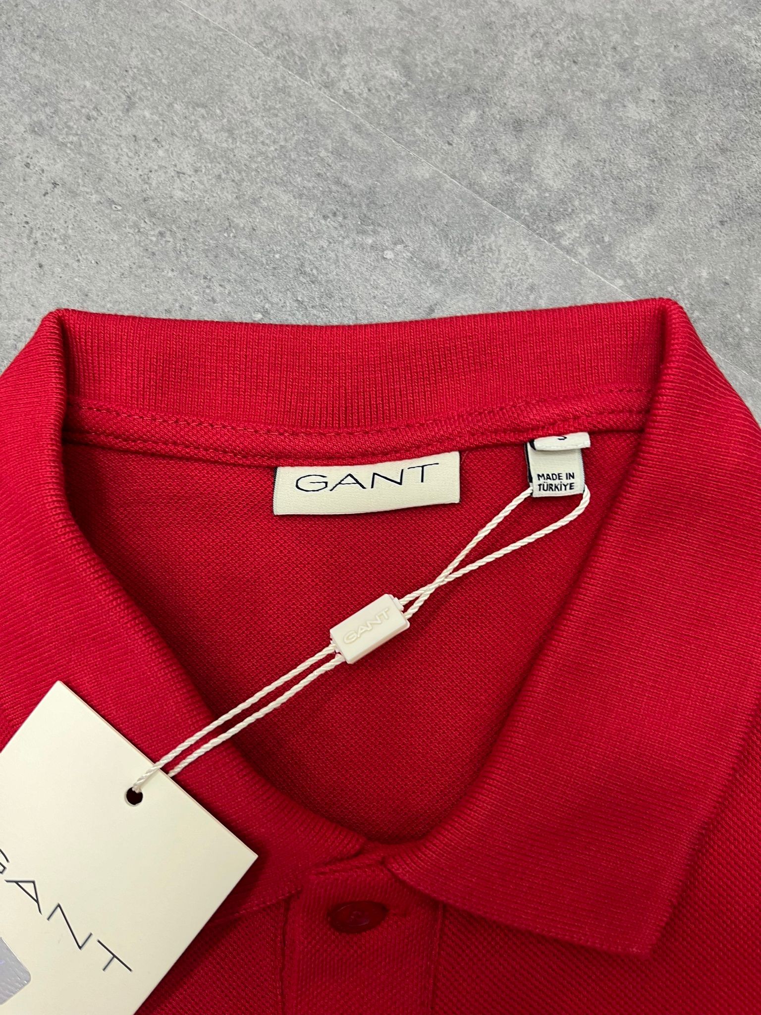 Yeni Sezon Ceast Basic Logo Red Polo Yaka T-shirt