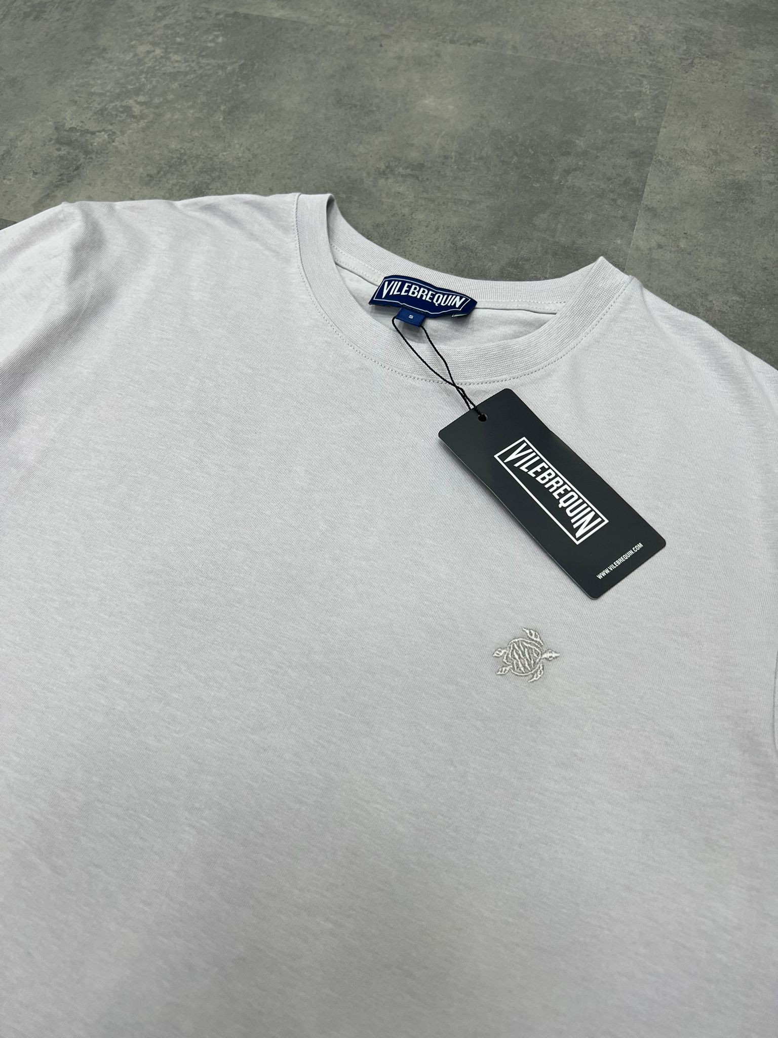 Yeni sezon  Fish Basic Mini Logo Purpel T-shirt