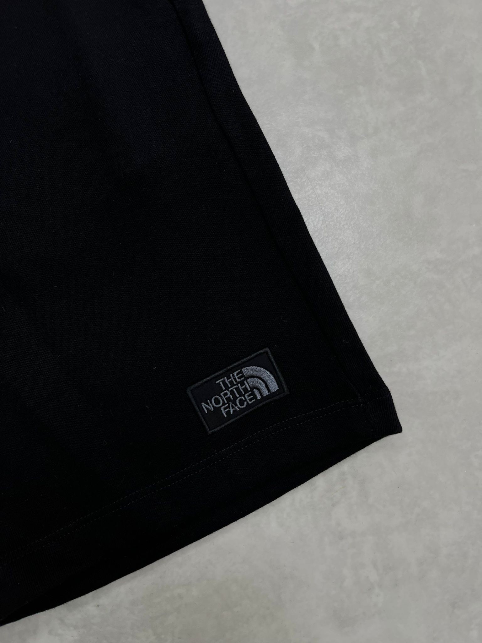 Double Face Black Nakış Logo Şort