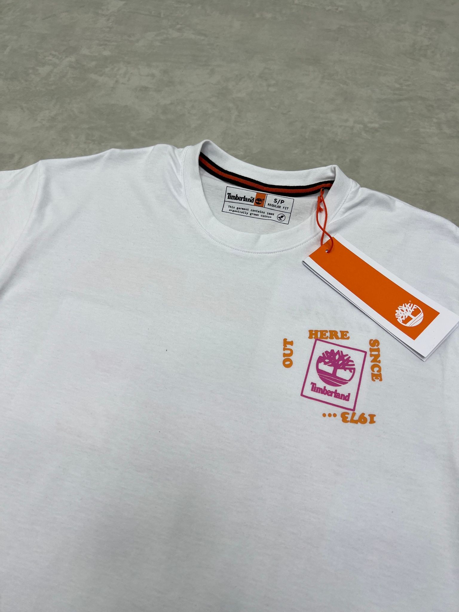 Out Here Sınce 1973 Back To Print  White  T-shirt 