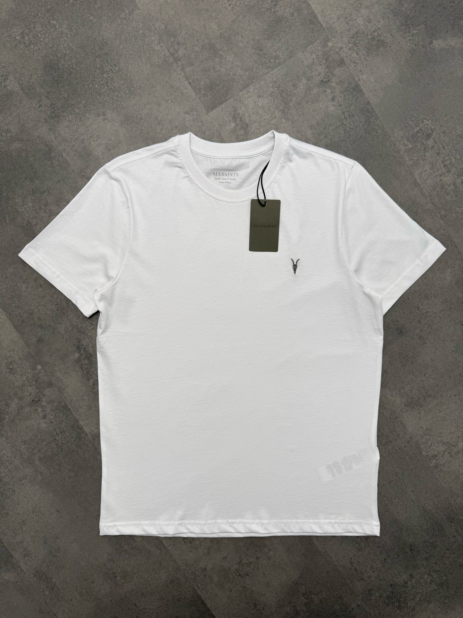 Yeni Sezon Basic Mini Logo T-shirt - BEYAZ