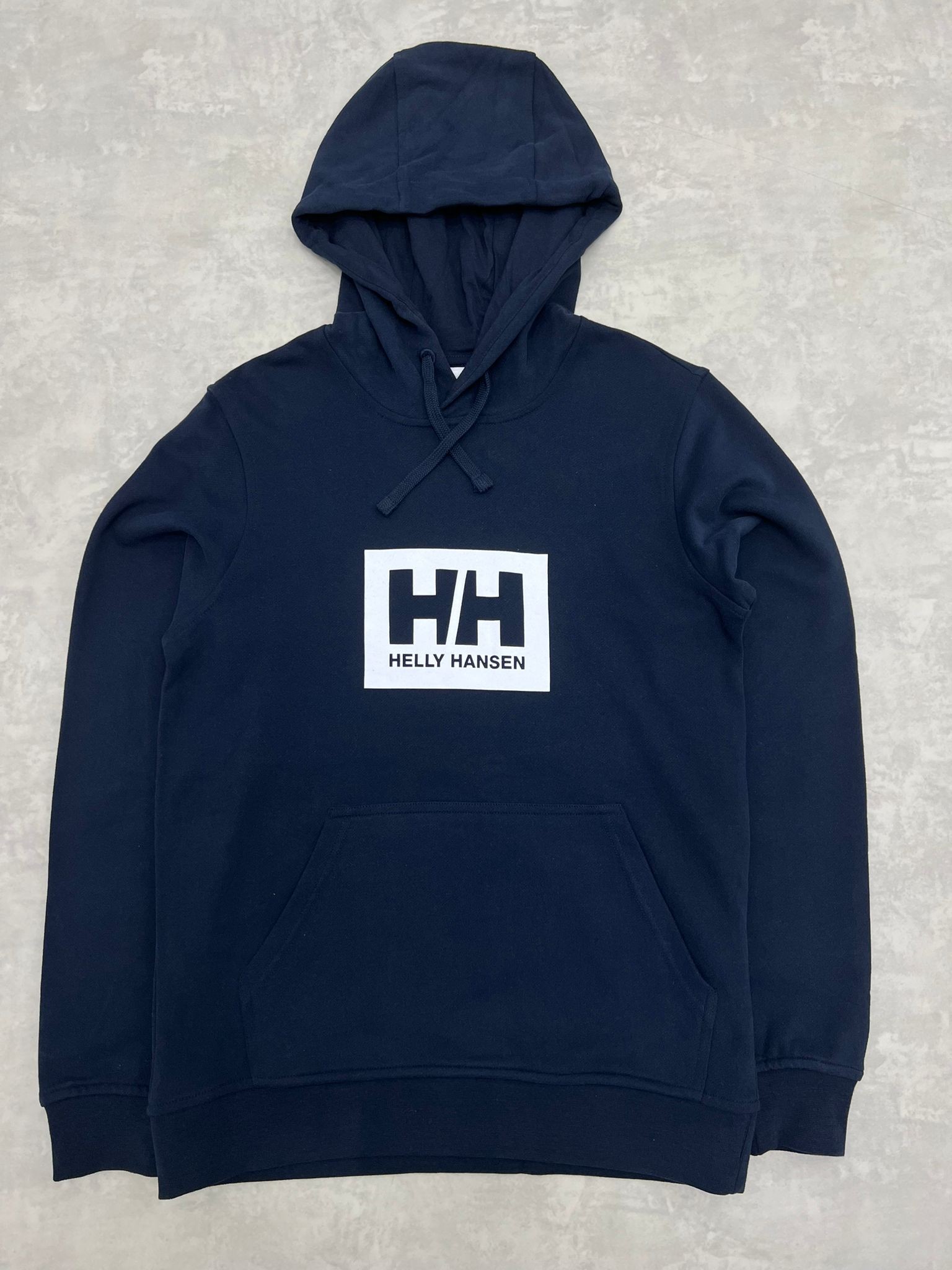 Mid Icon Logo Essential Navy Blue Sweatshirt