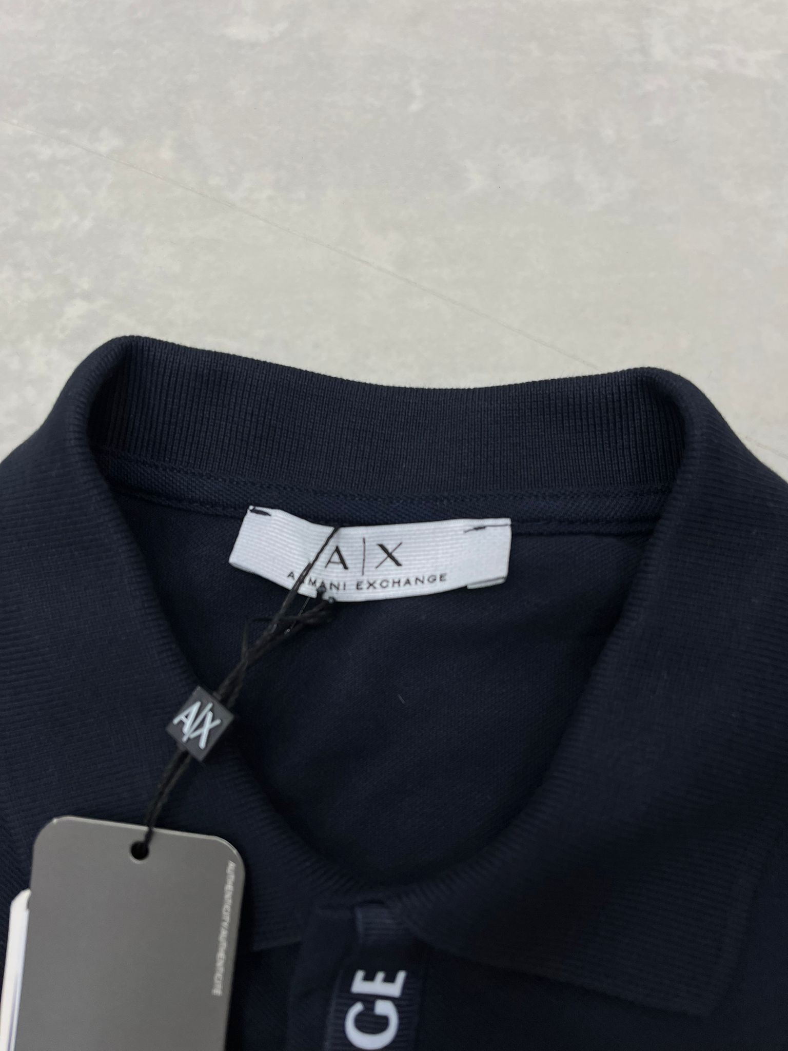 Classic Yaka Detaylı Navy Blue Polo Yaka