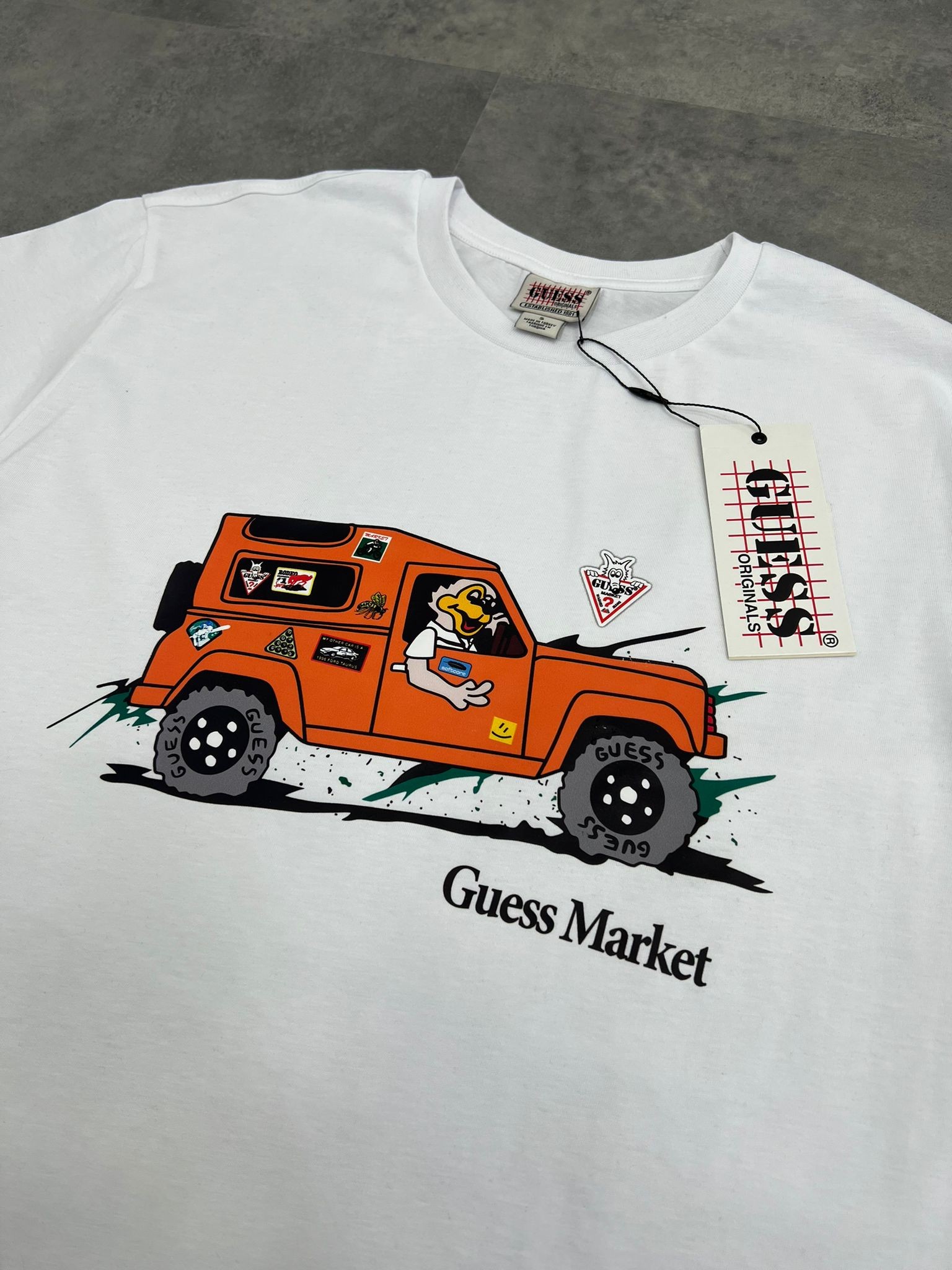 Yeni Sezon Sea Ya There Oversize Relax Kalıp White T-shirt
