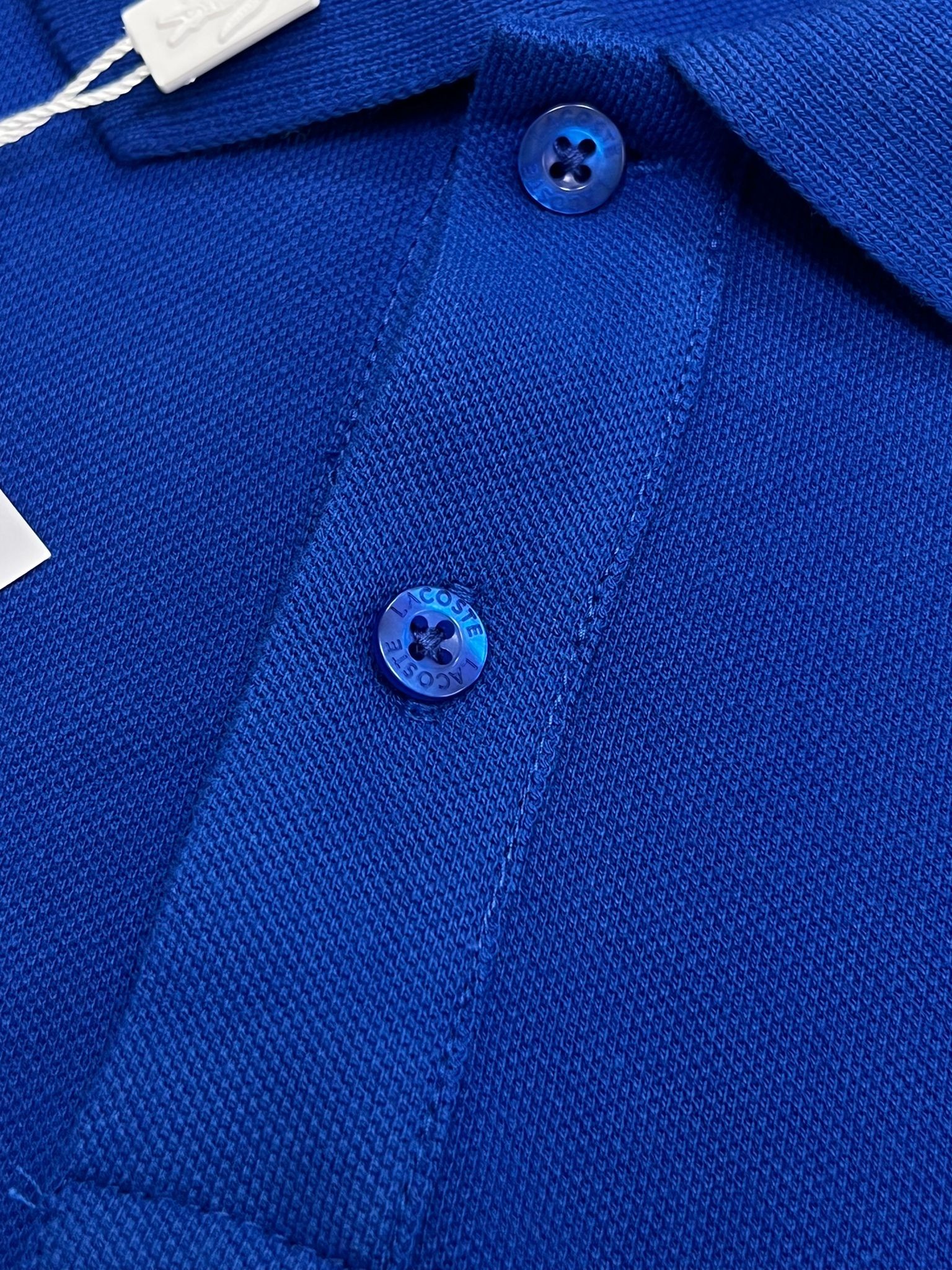 Classic Patch Mini Logo Polo Yaka  Blue T-shirt