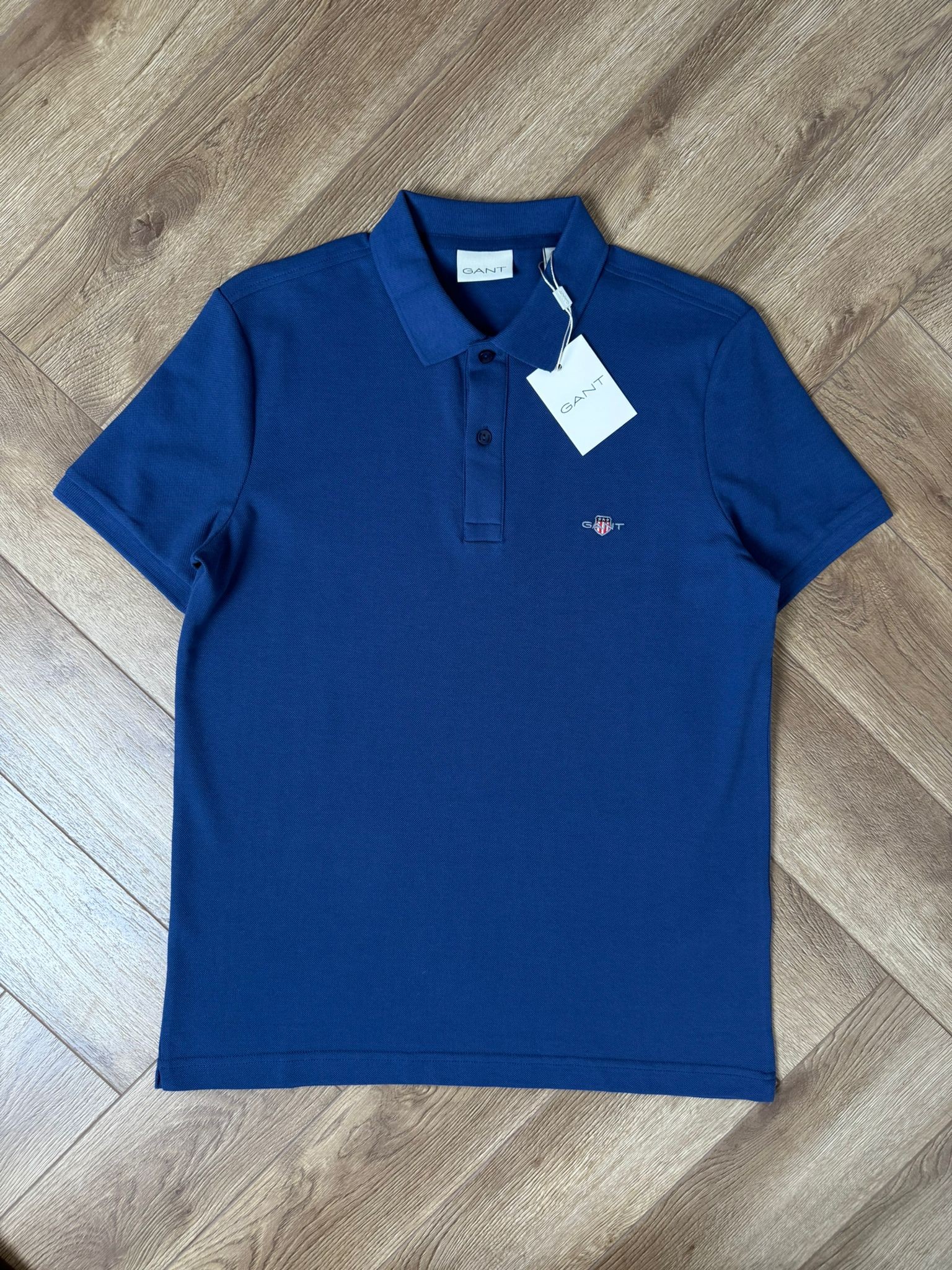 Yeni Sezon Essential Basic Mini Logo Polo Yaka - MAVİ