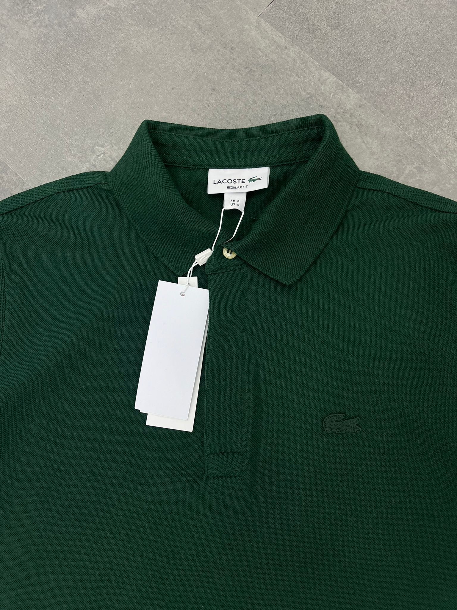 Yeni Sezon Paris Logo Mini Logo Classic Green  Polo Yaka
