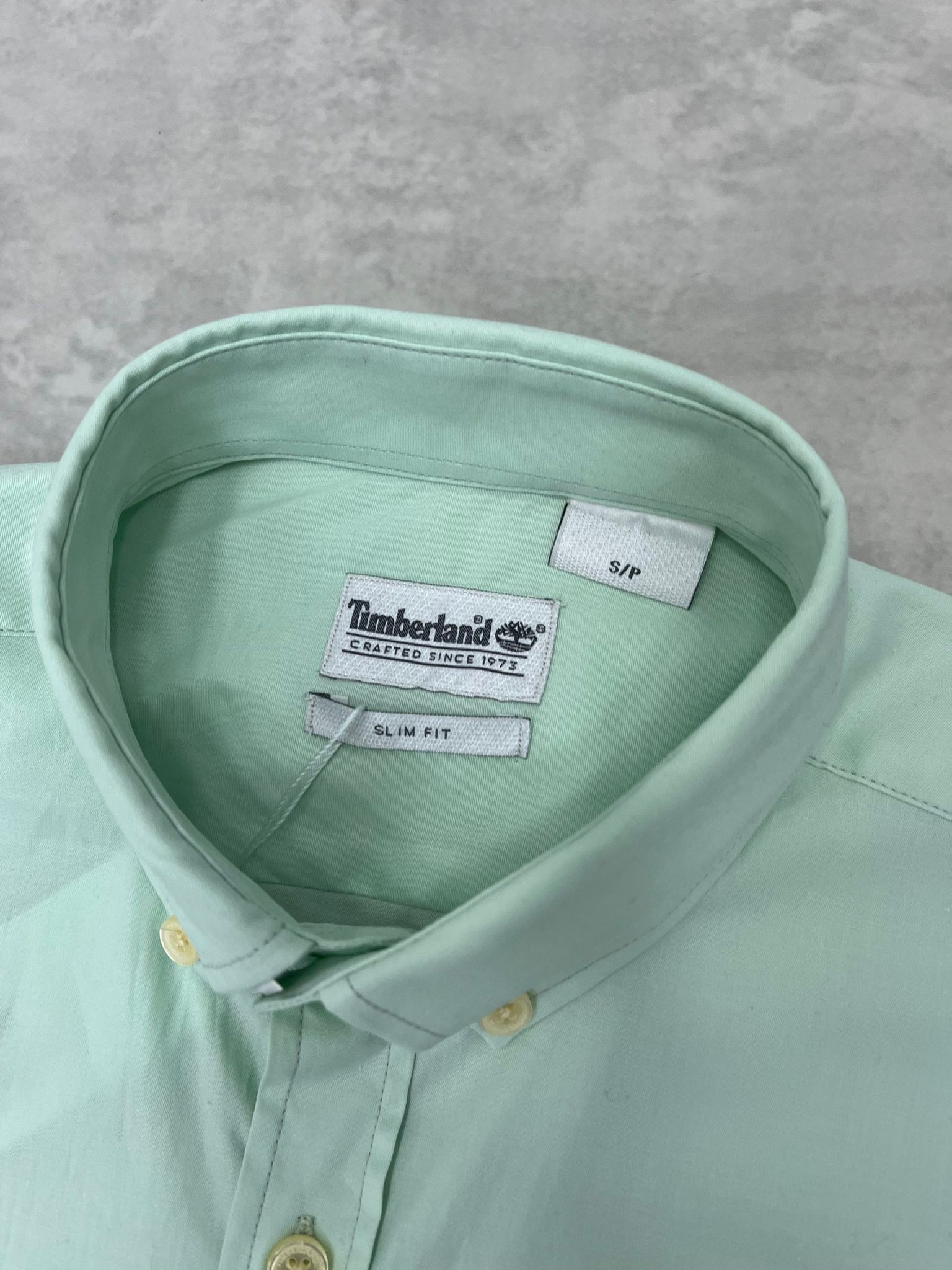 Classic Basic Mini Logo Water Green Gömlek
