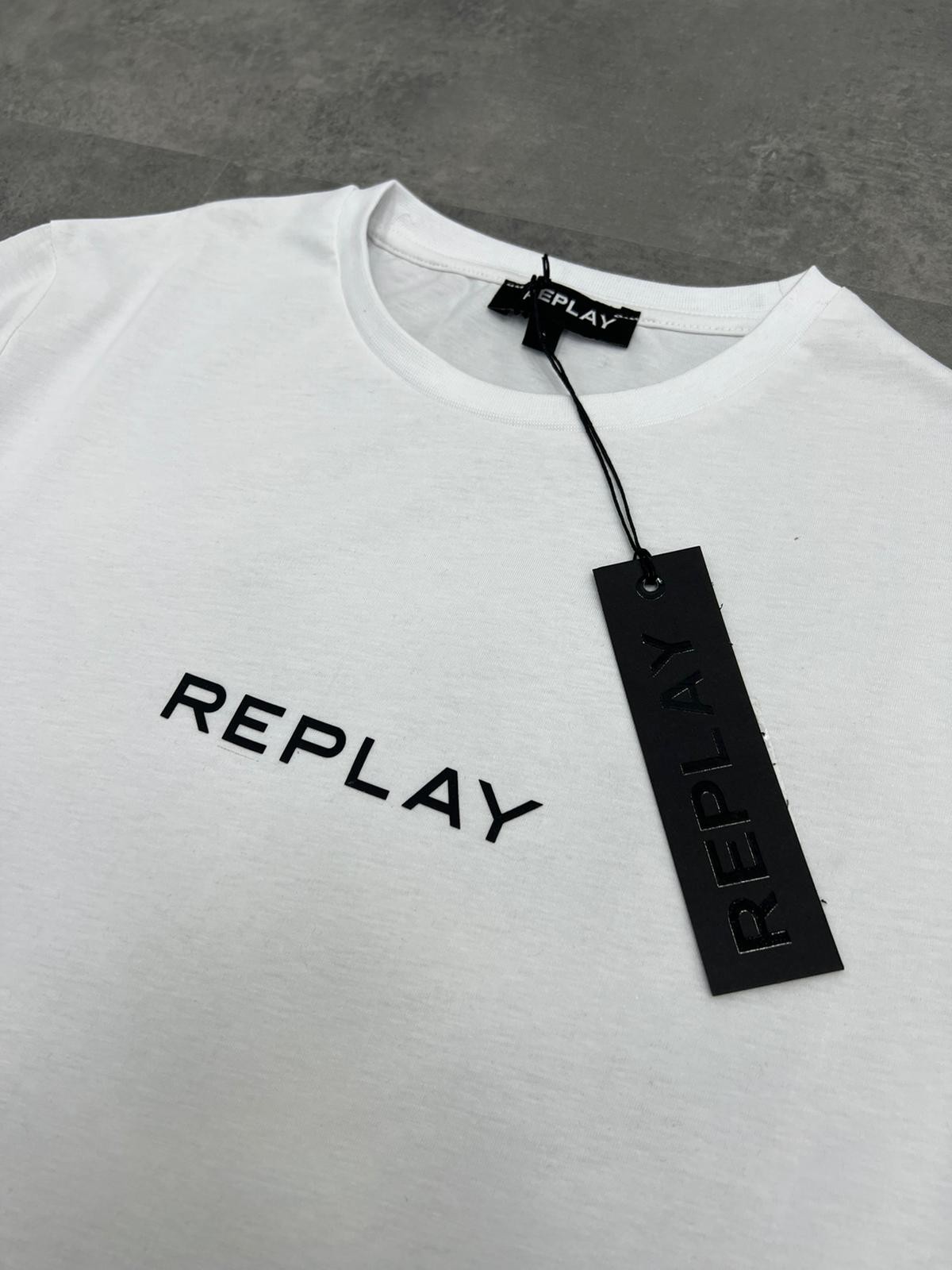 Yeni Sezon Mid Icon Logo White  T-shirt