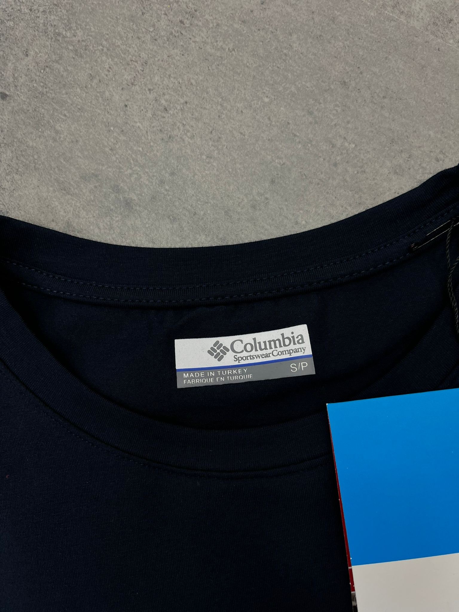 Yeni Sezon Basic Mini Logo Classic Lacivert T-shirt