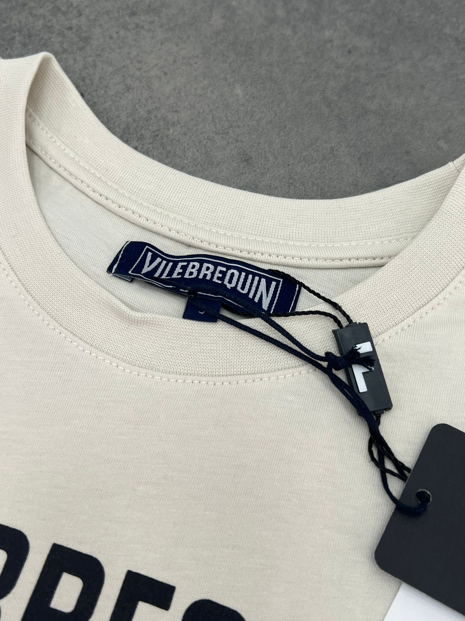 Yeni sezon Print Fish Waıtıng   Mid Icon Cream T-shirt