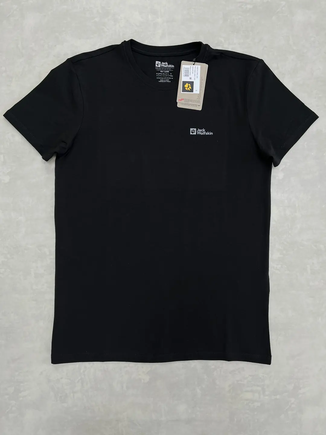 Basic Mini Logo Regular Fit Black Tshirt