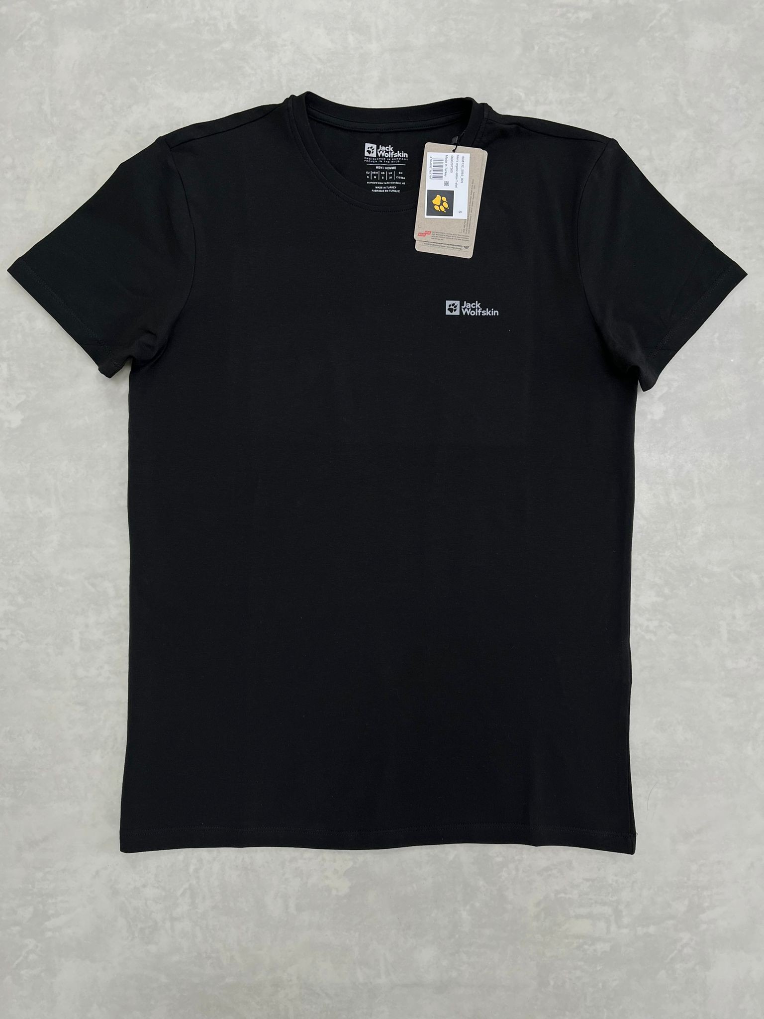 Basic Mini Logo Regular Fit Black T-shirt