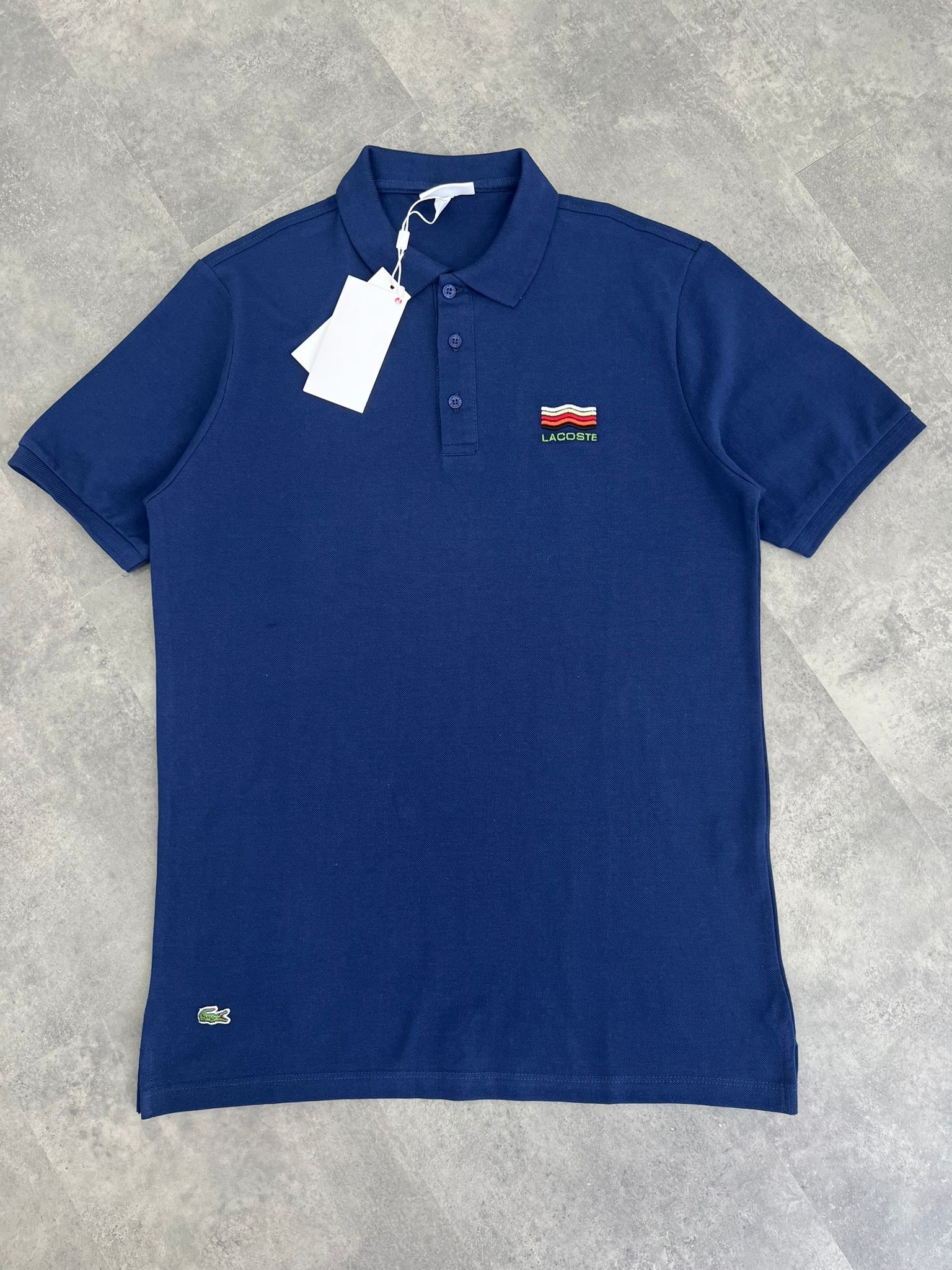 Yeni Sezon Özel Logo Limited Edition Navy Blue  Polo Yaka