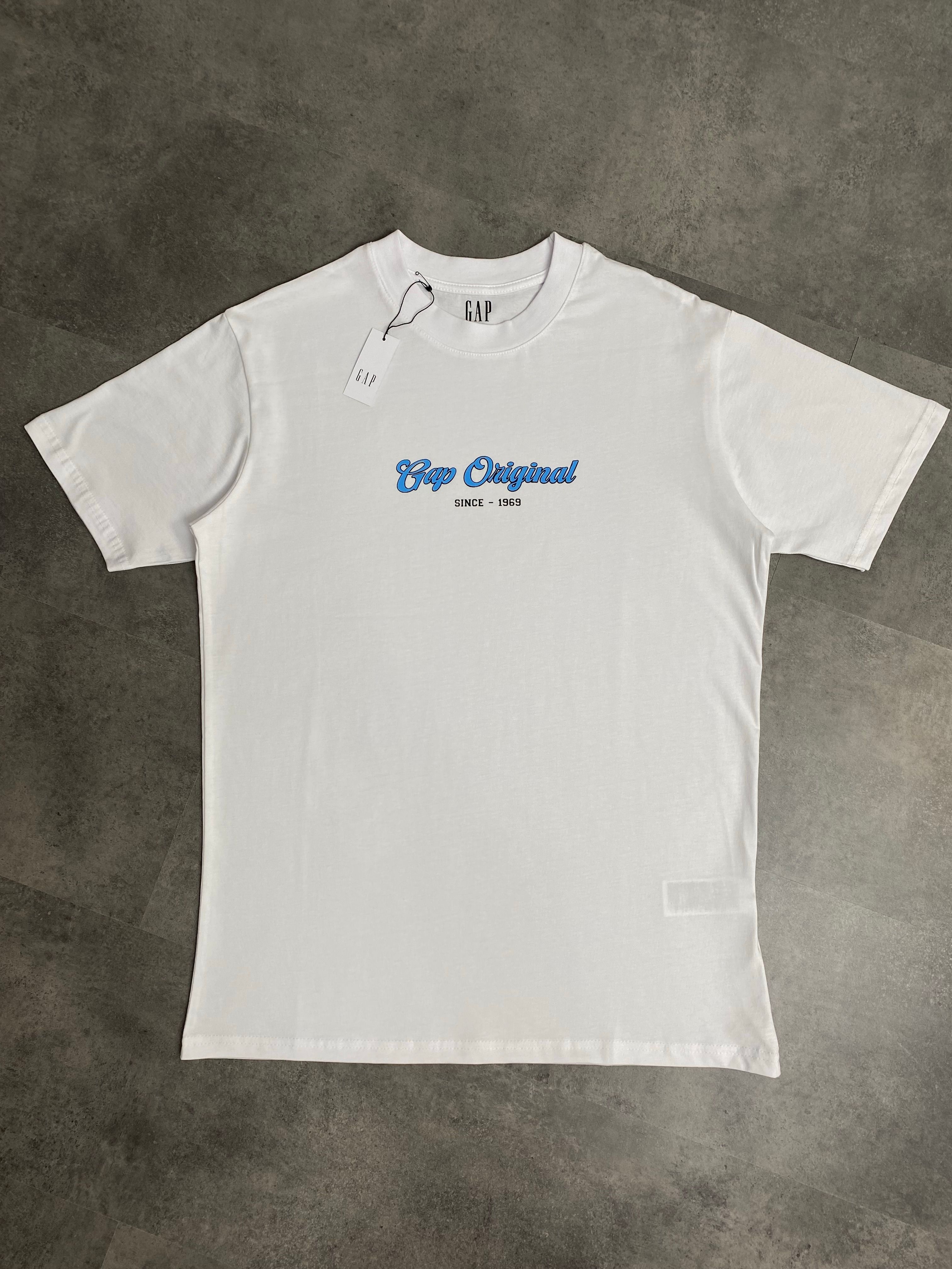 Yeni Sezon GP Original Since 1969 Basic T-shirt - BEYAZ