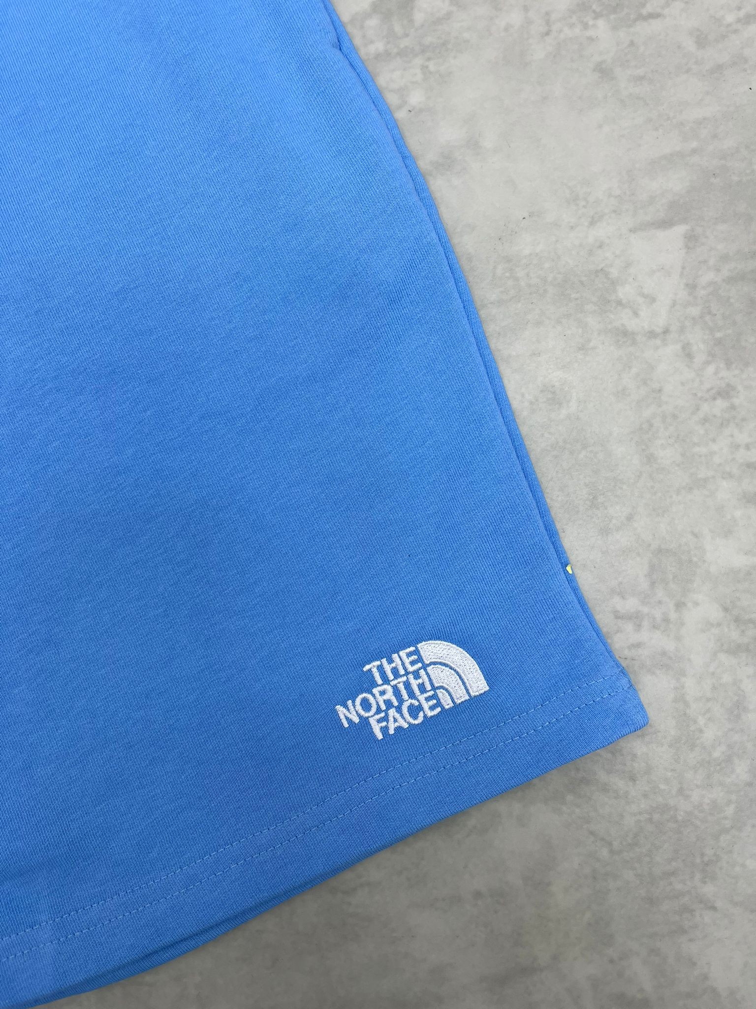 3 İplik Şardonsuz Classic Logo Blue Şort
