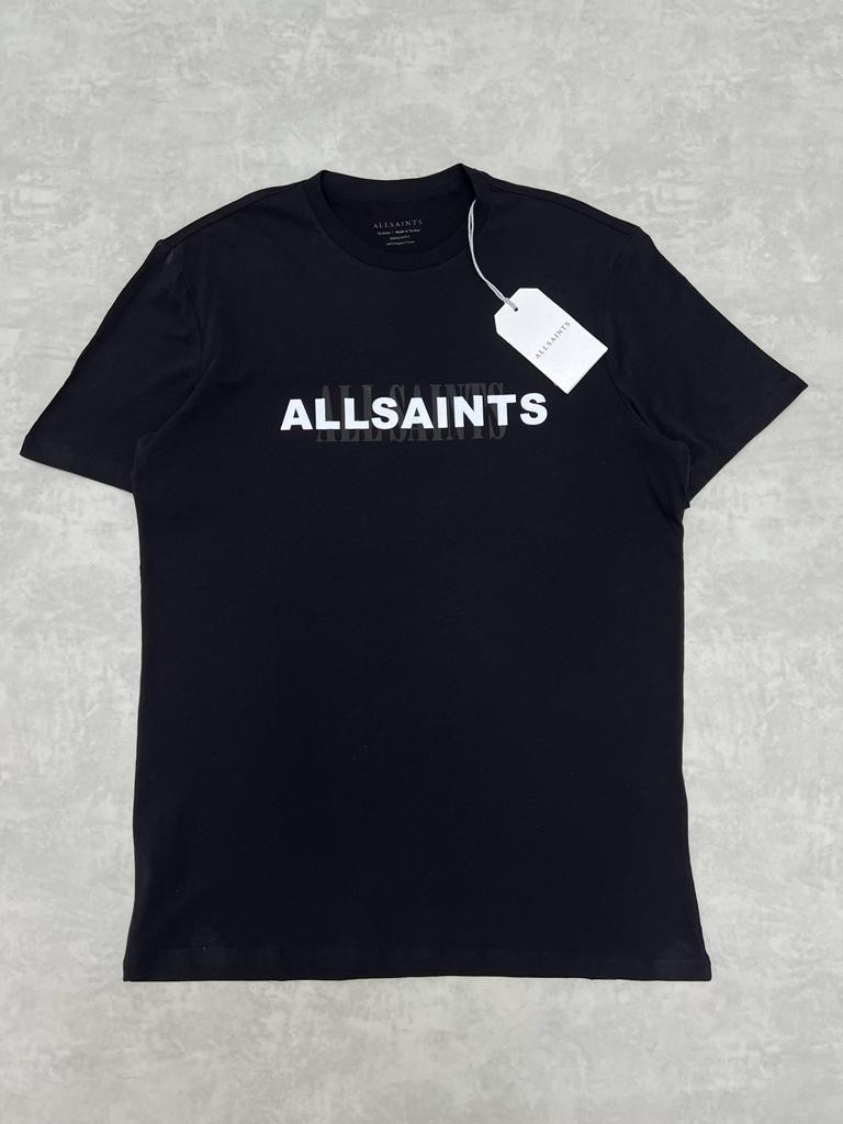 Again Mid Icon Logo Black T-shirt