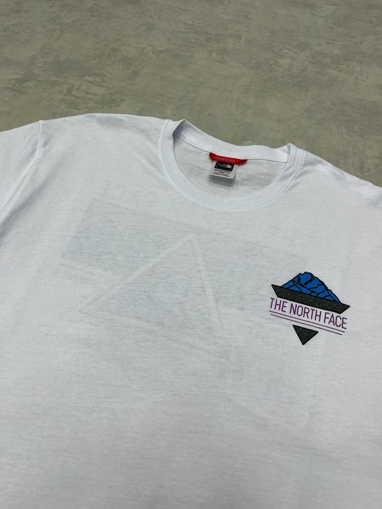 Mountain Printed White T-shirt