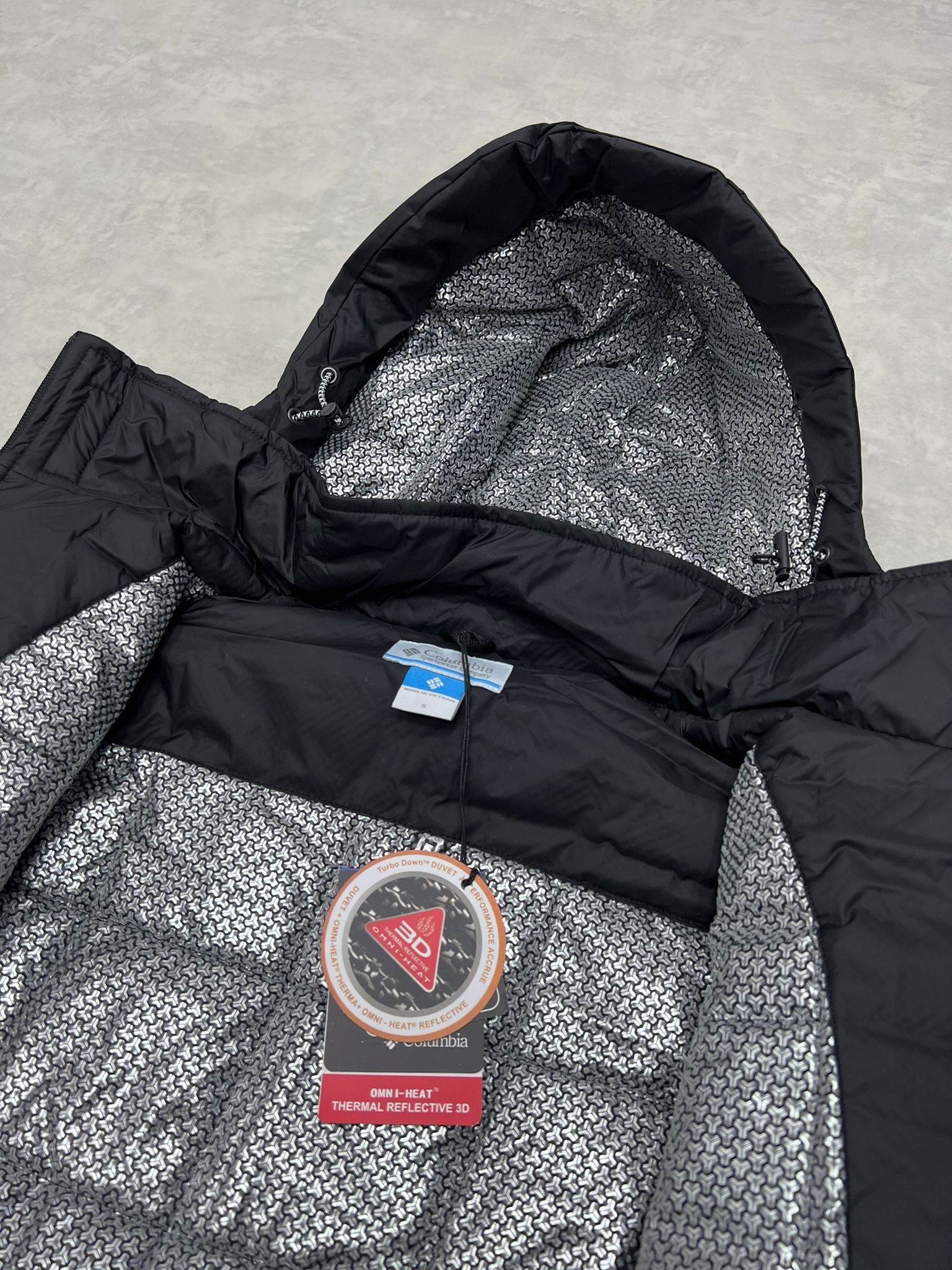 Omni-Heat 3D Termal  Titanium Parka Black Mont