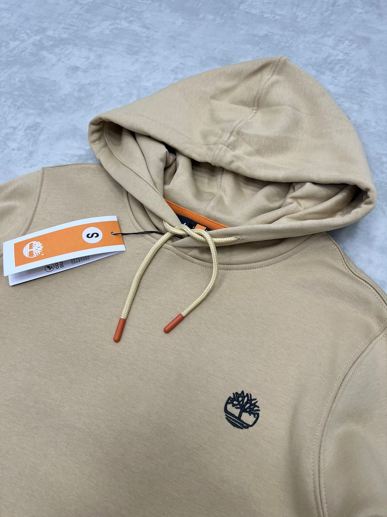 Yeni Sezon Basic Icon Mid Logo 3 İplik Şarodonlu Cream Sweatshirt