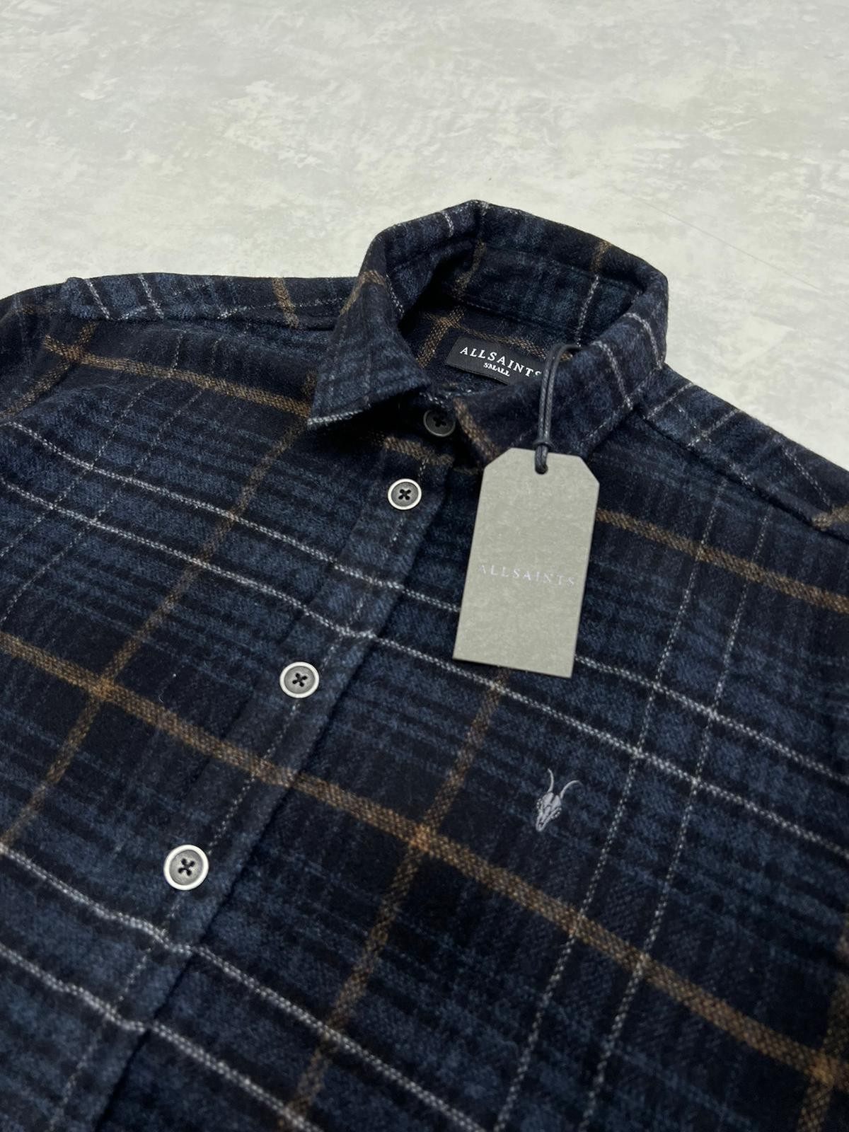 Ekoseli Ceest Basic Classic Navy Blue/Black Oduncu Gömleği 