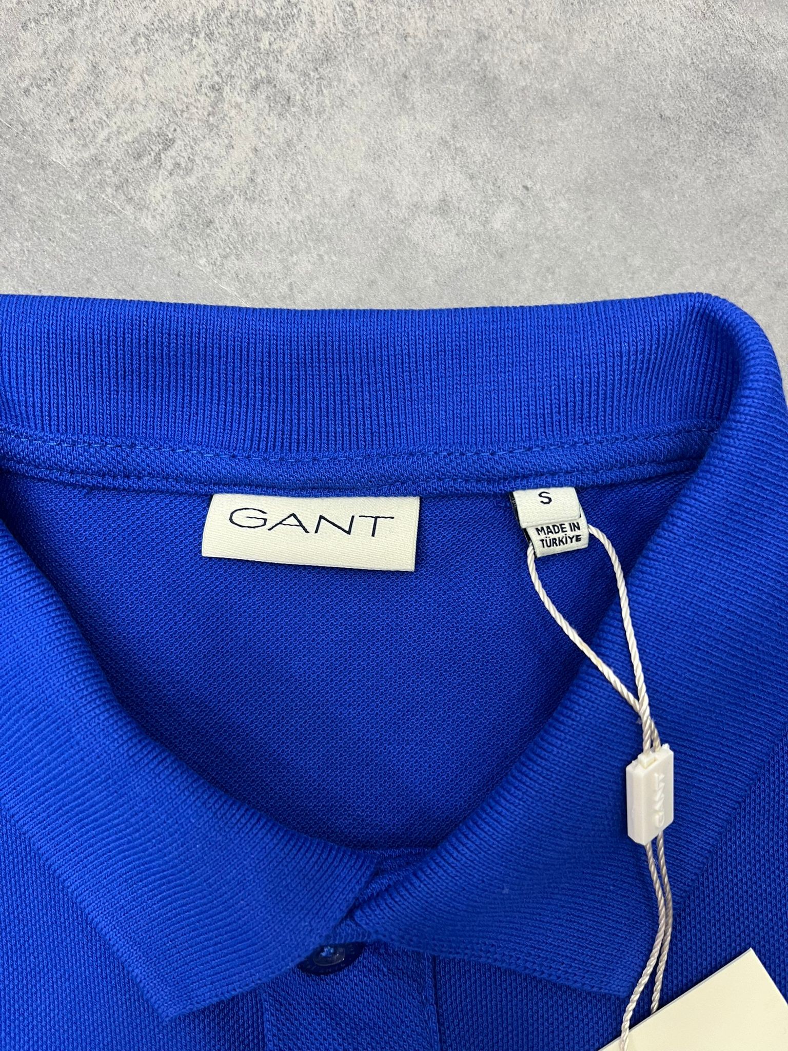 Yeni Sezon Ceast Basic Logo Blue Polo Yaka T-shirt