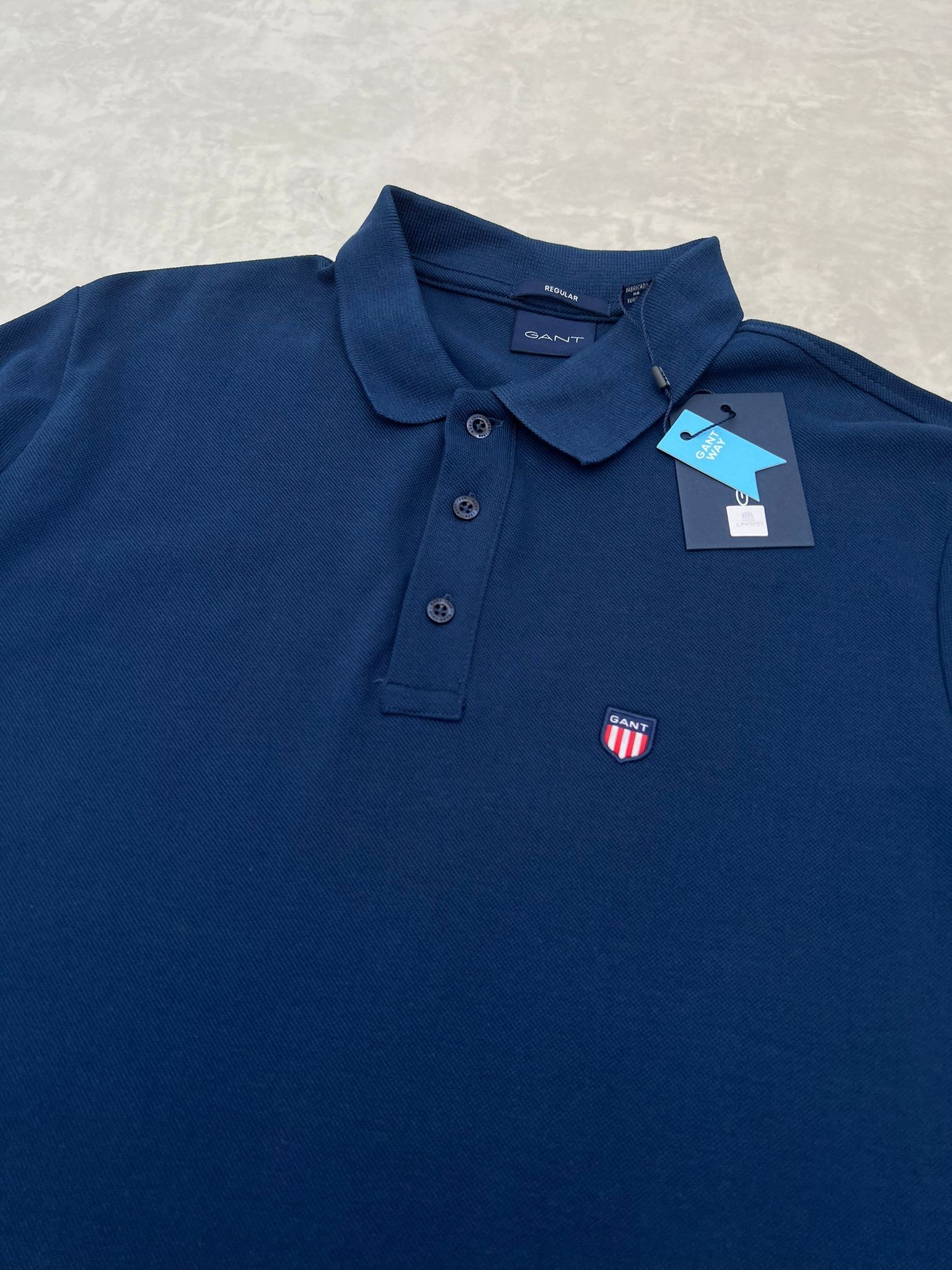 Patch Arma Classic Logo Navy Blue T-shirt