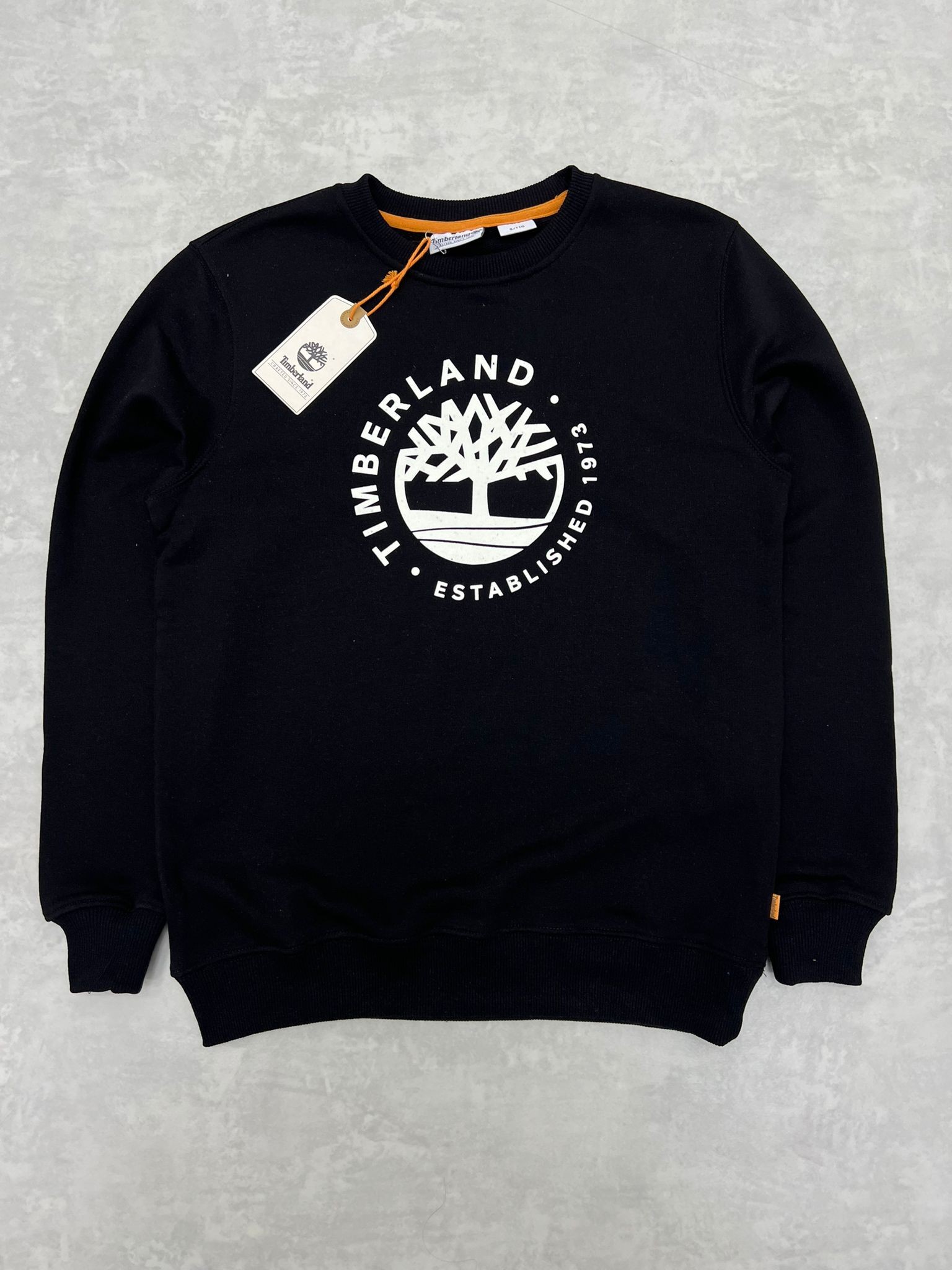 Mid Icon Logo Est.1973 Woden Light Black Sweatshirt