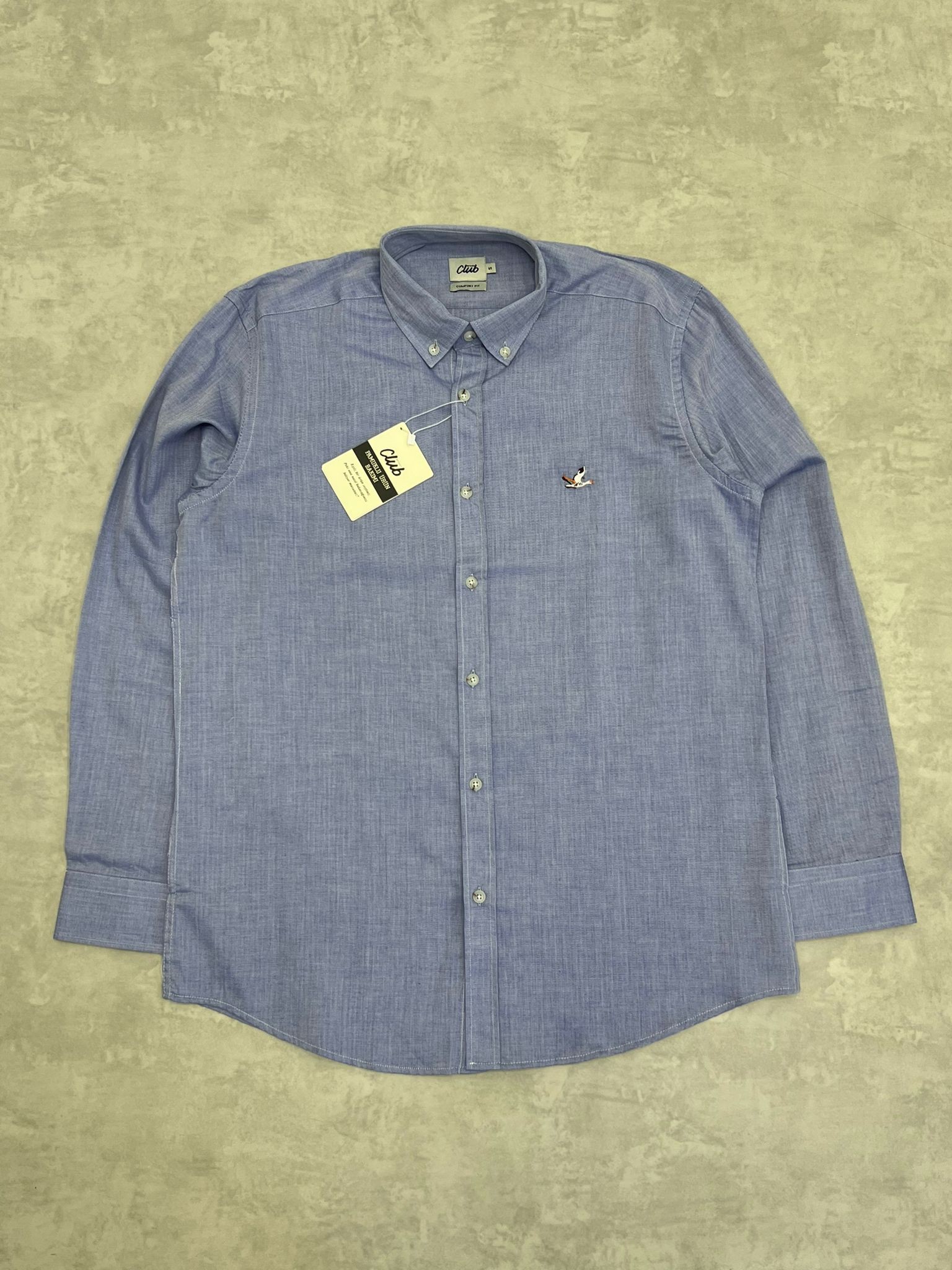 Classic Mini Logo Regular Fit Light Blue  Gömlek