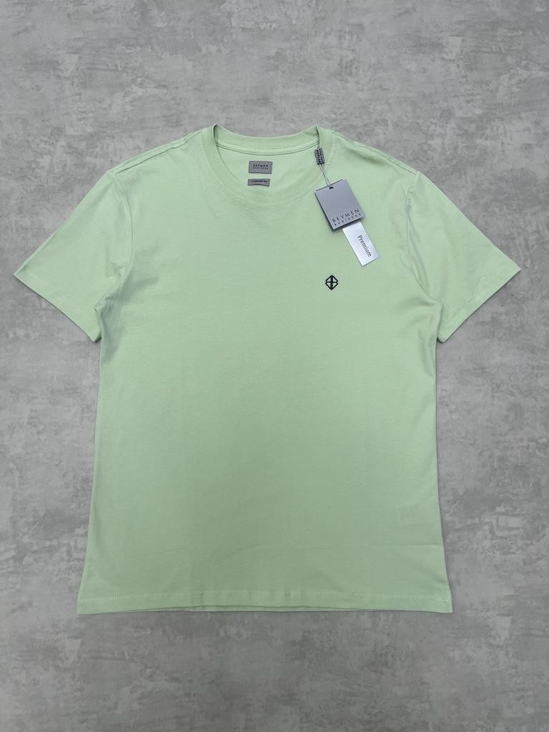 Classic Mini Logo Water Green Basic T-shirt