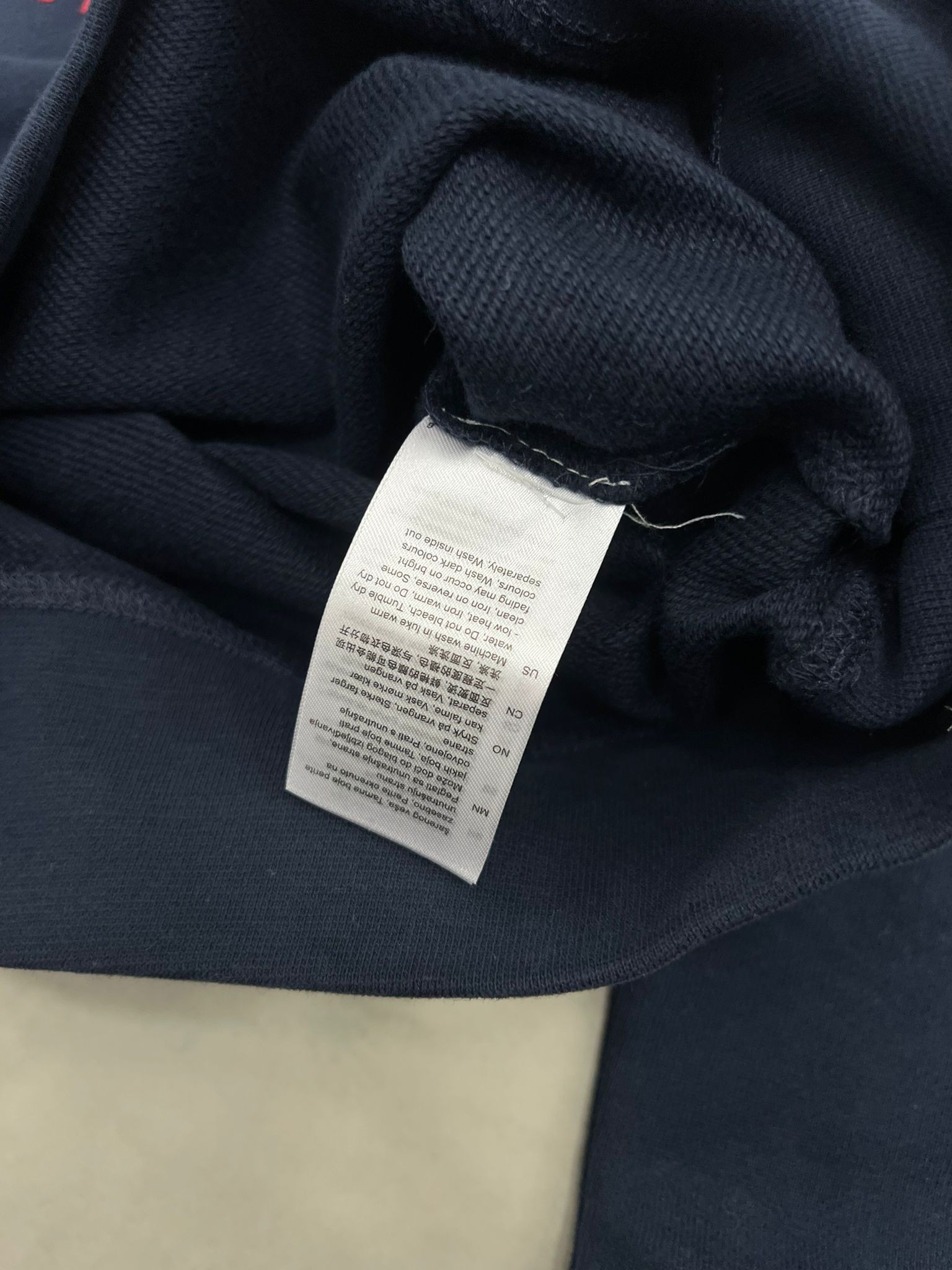 Mid Icon Ceast Logo Navy Blue Sweatshirt