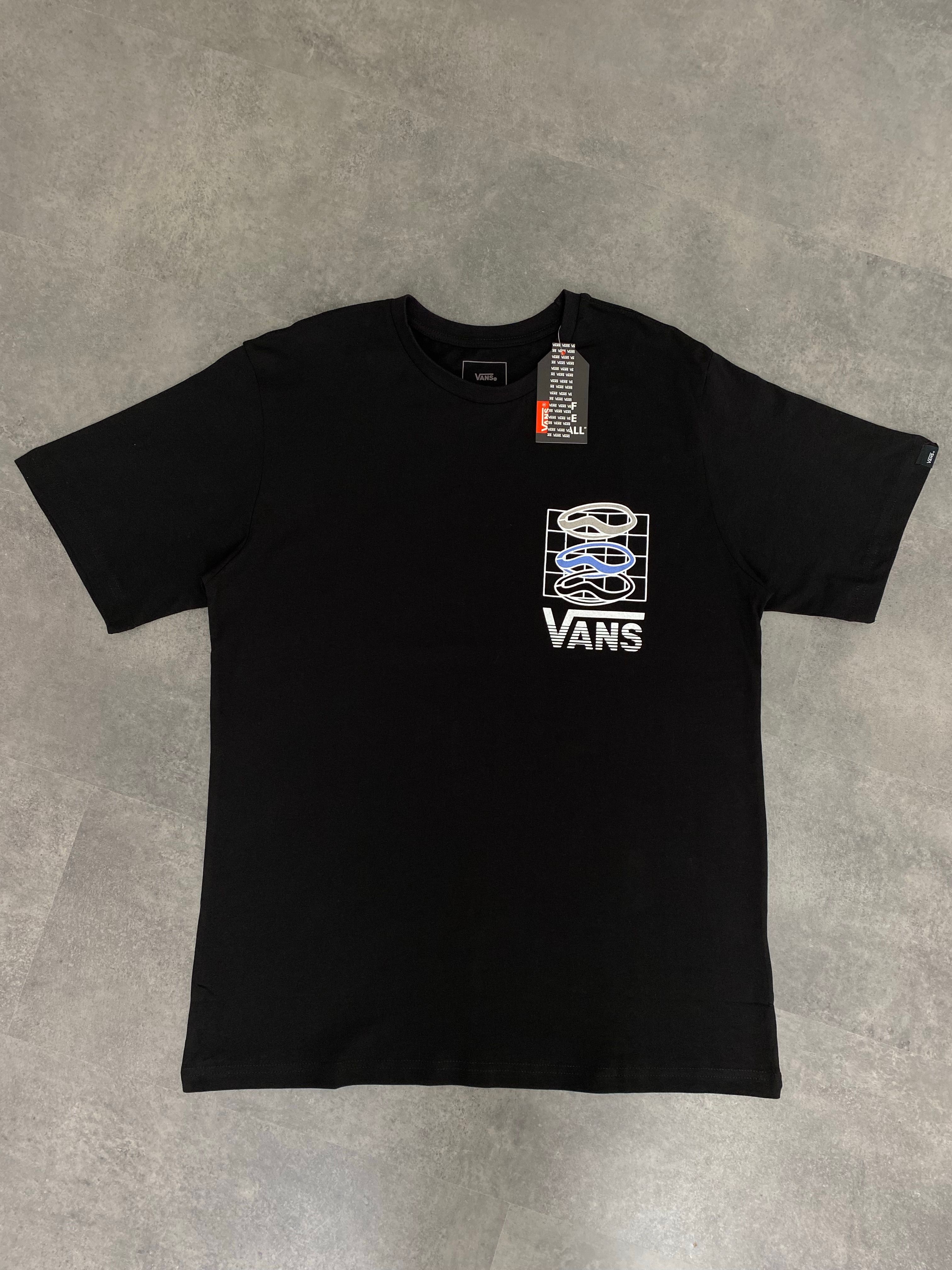 Yeni Sezon Spiral Print T-shirt - SİYAH