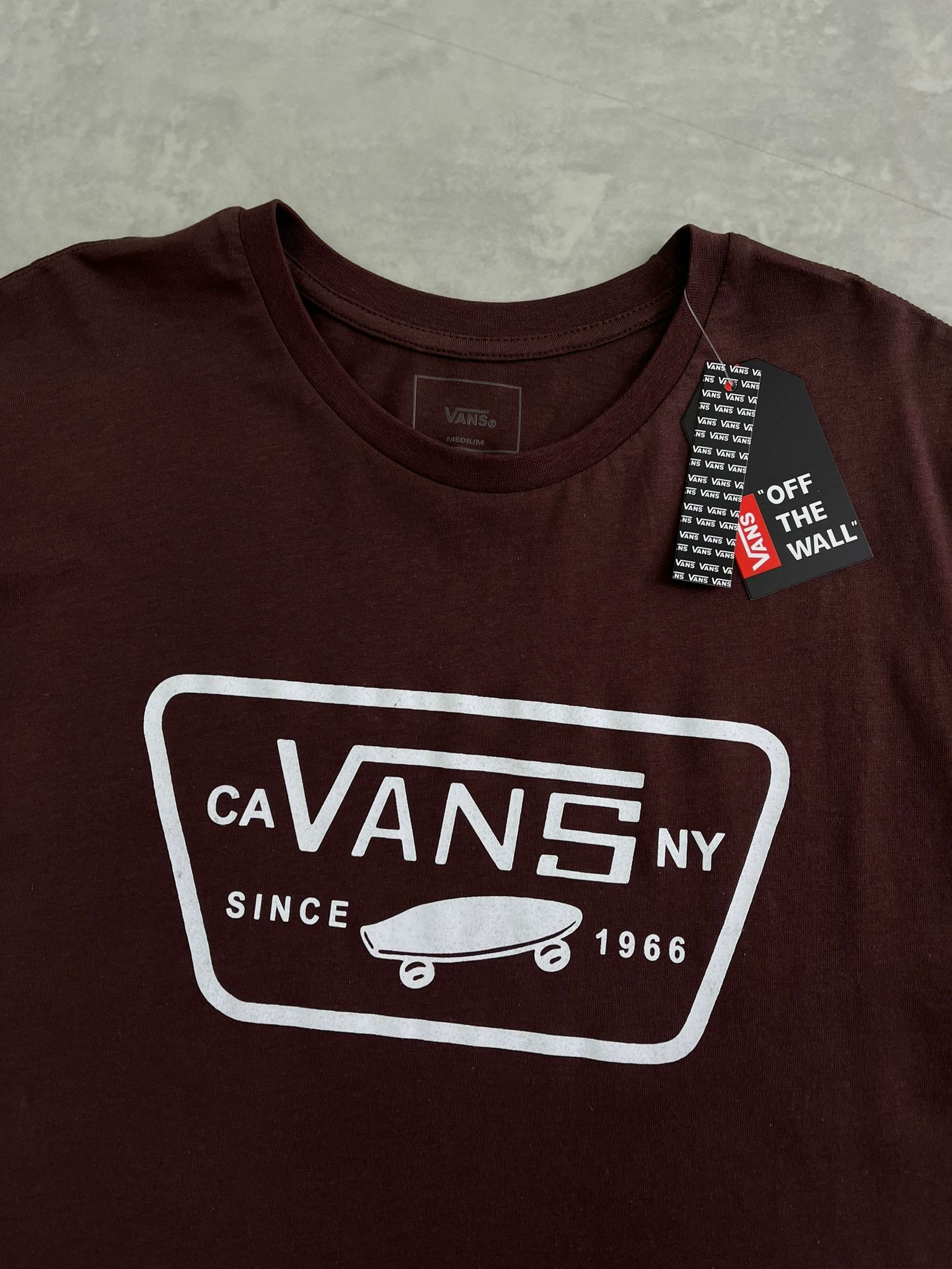 Yeni Sezon Mid Icon Cavansny Sınce 1966 Brown T-shirt
