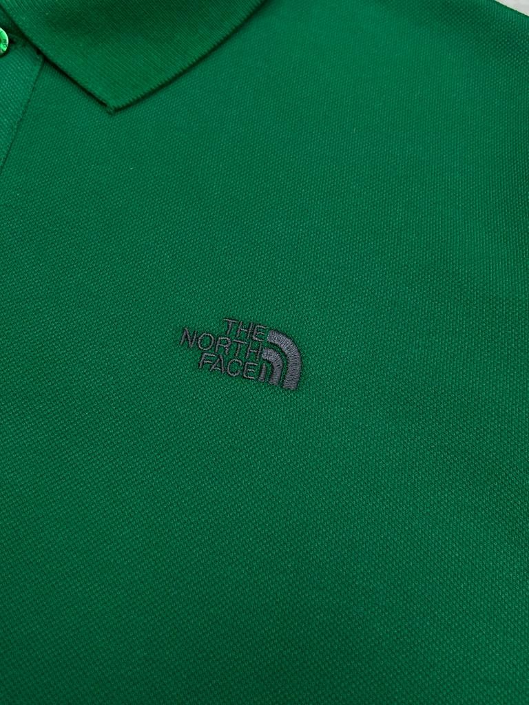 Classic Tiny Ceest Logo Basic Green Polo Yaka T-shirt