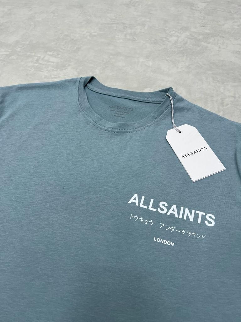 Oversize London Su Yeşili T-shirt