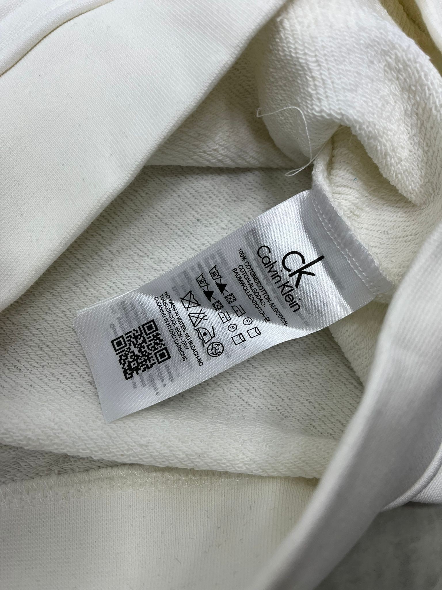 Mid Full Nakış Limited Edition Şardonsuz White Sweatshirt