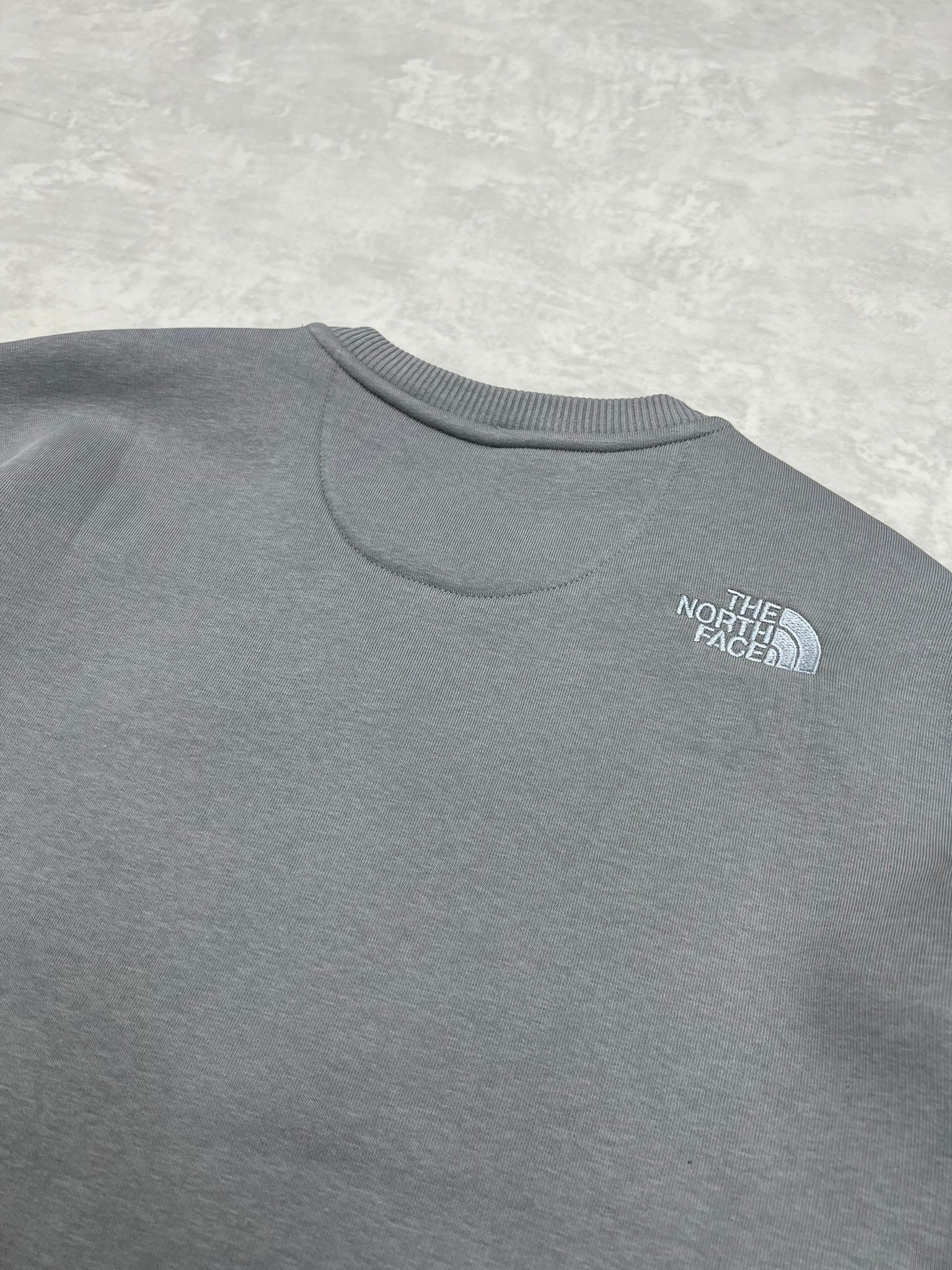 Yeni Sezon Mid İcon Full Nakış Logo Gray  Sweatshirt