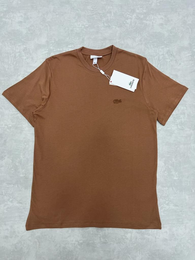  Basic Paris Mini Logo Brown T-shirt