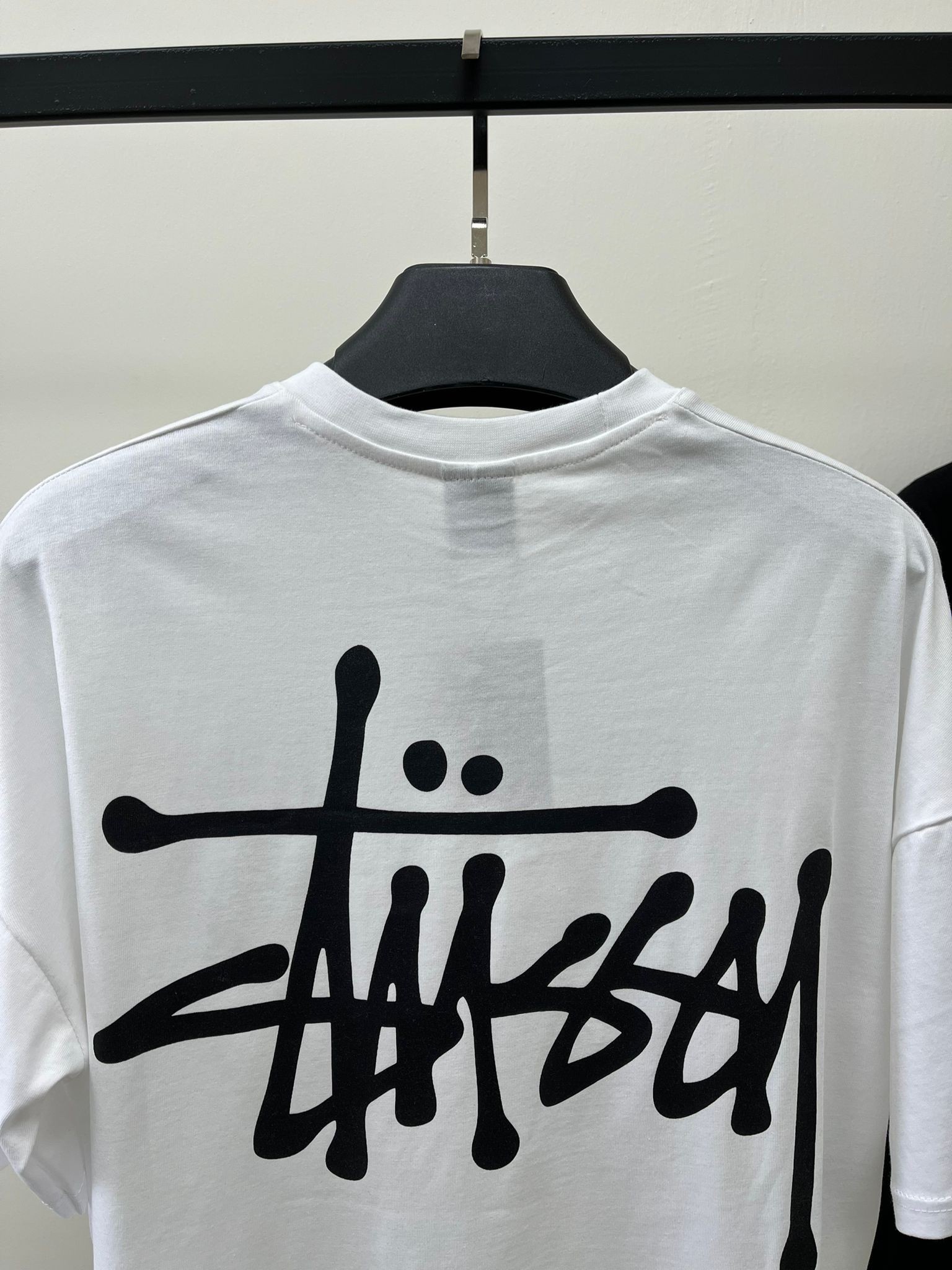 Stussy Basic Tee Oversize White T-shirt