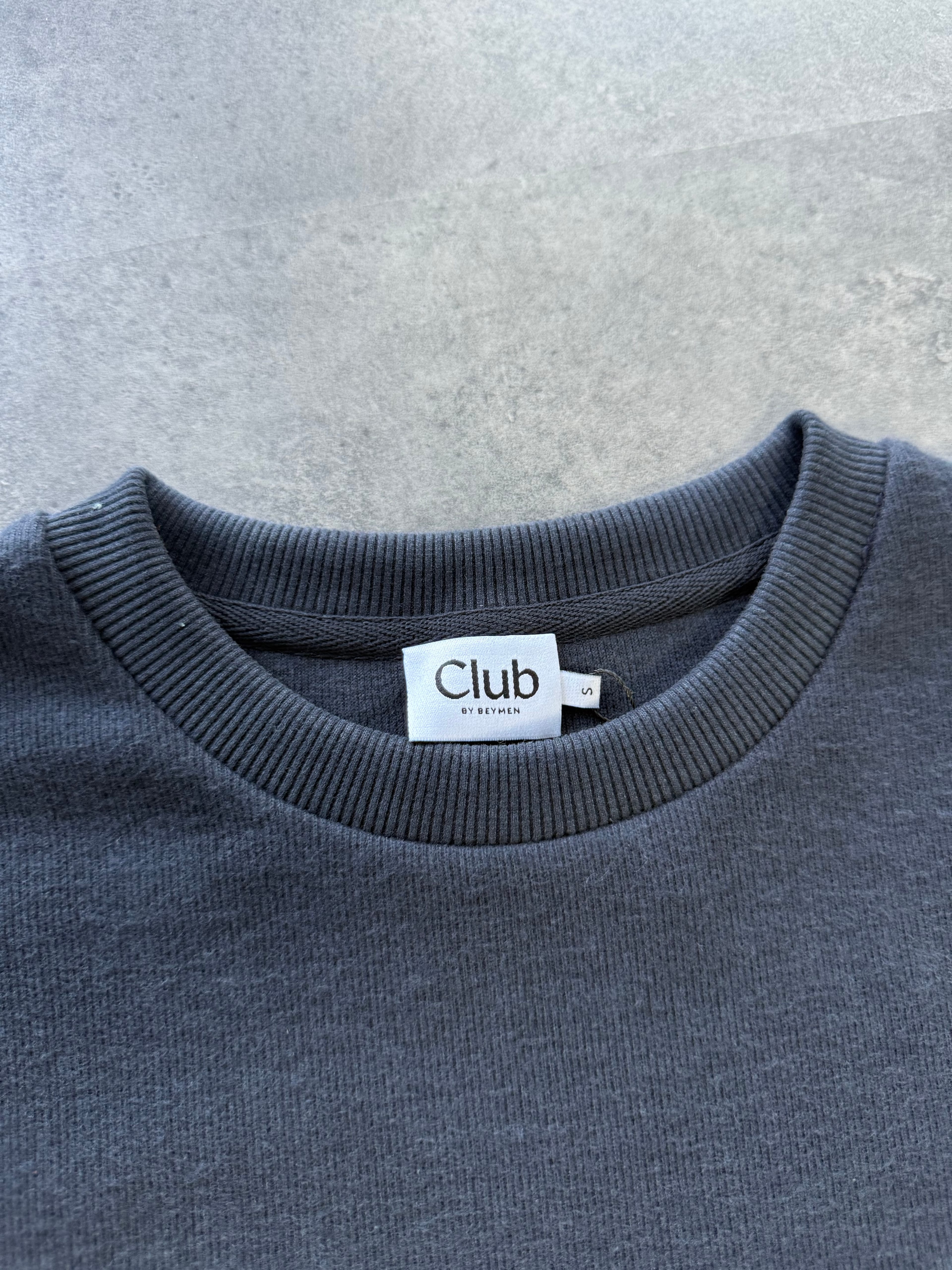 Yeni Sezon Premium Basic Mini Logo Selanik Sweatshirt