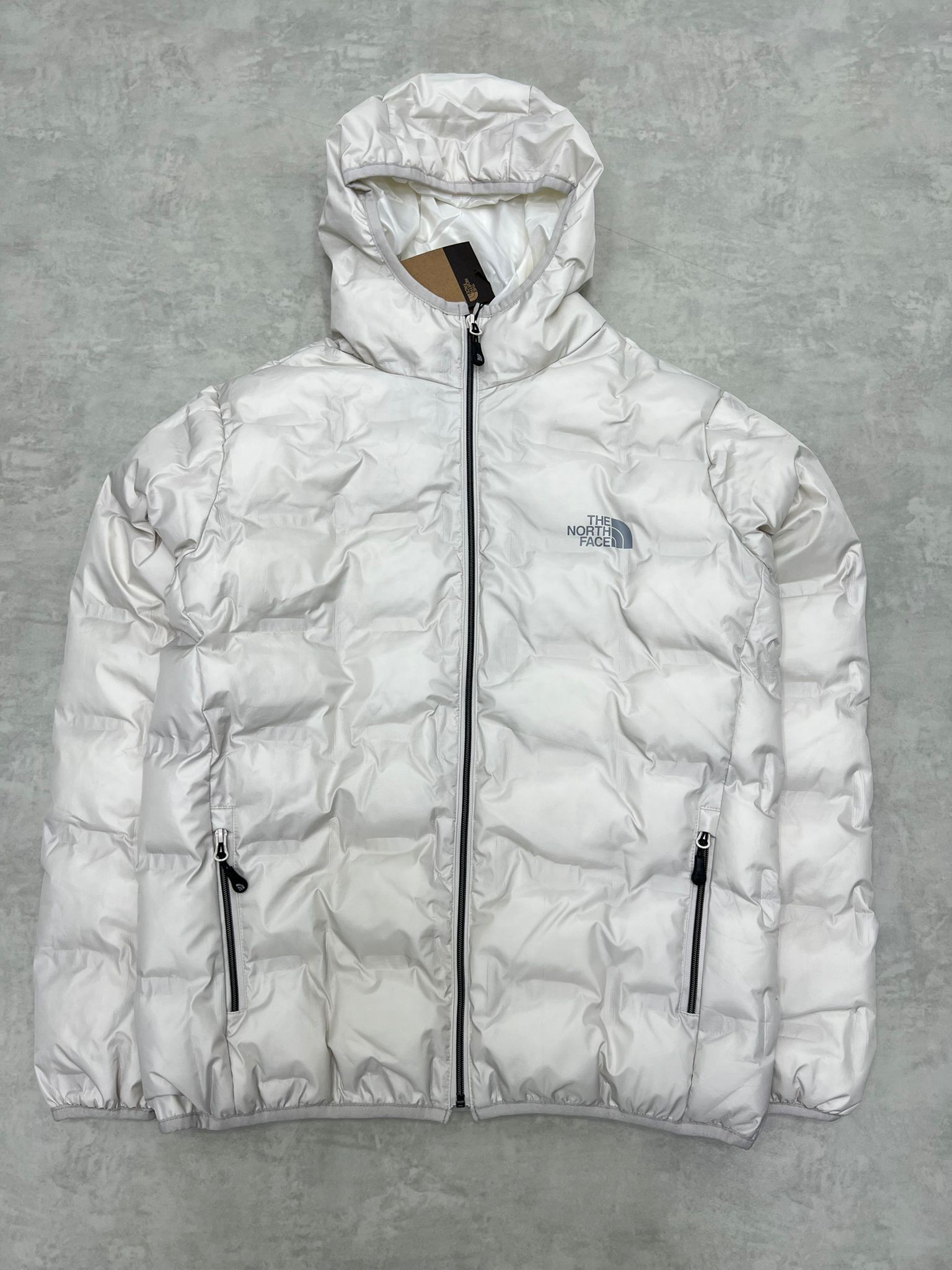 Delta Kapşonlu Cream  Mont